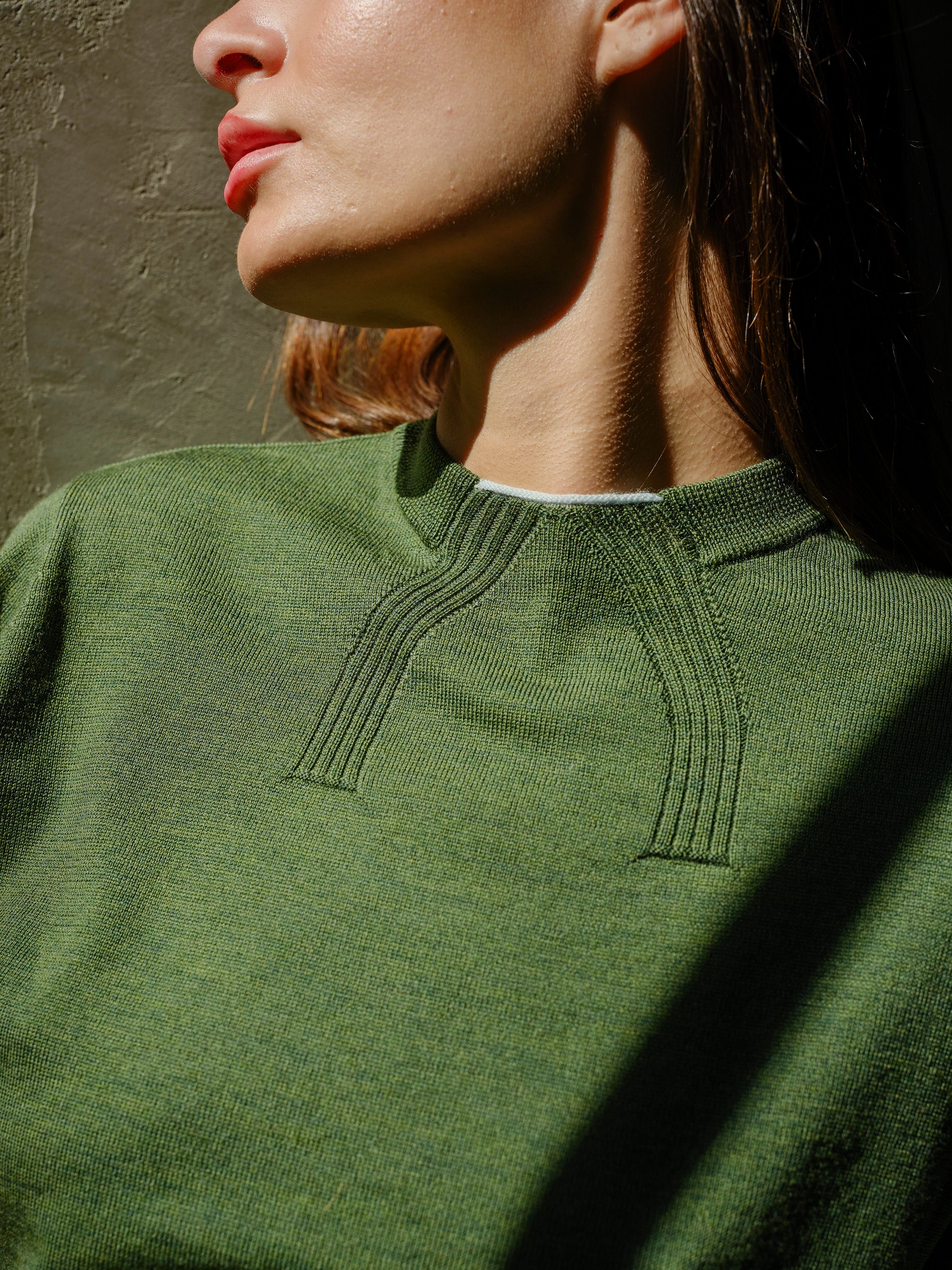 Peak Sweater Tee - Terra