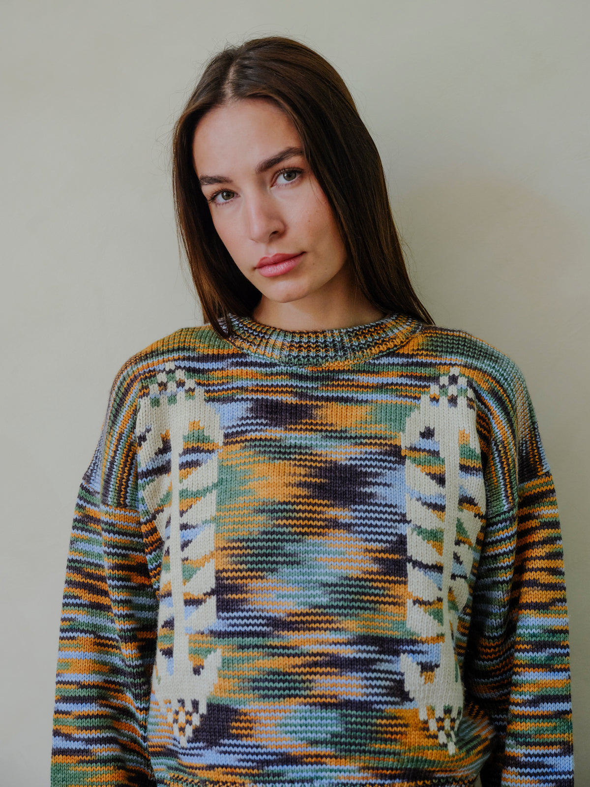 Cone Flower Sweater - Storm