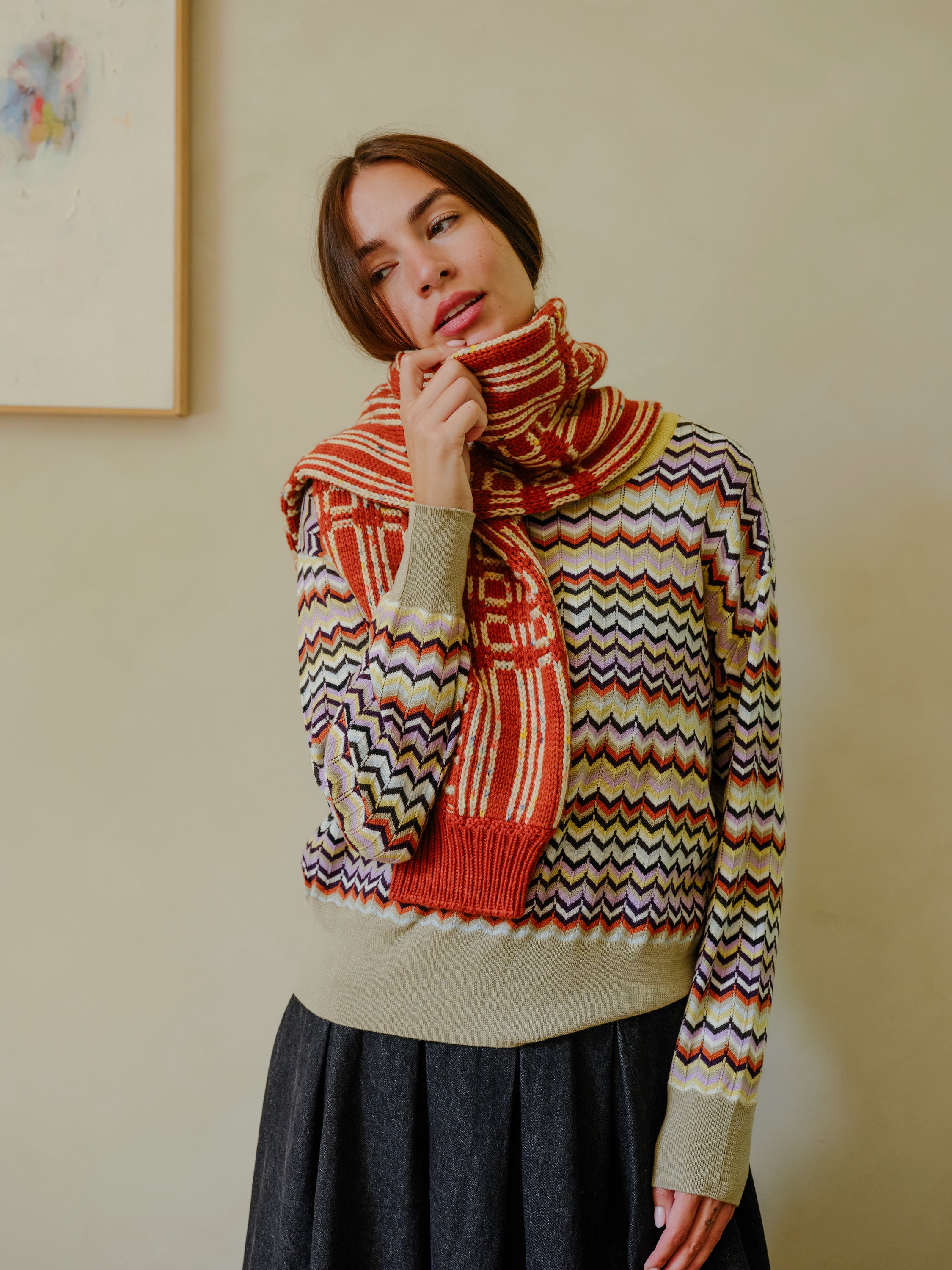 Mini Mizzoni Sweater - Morning