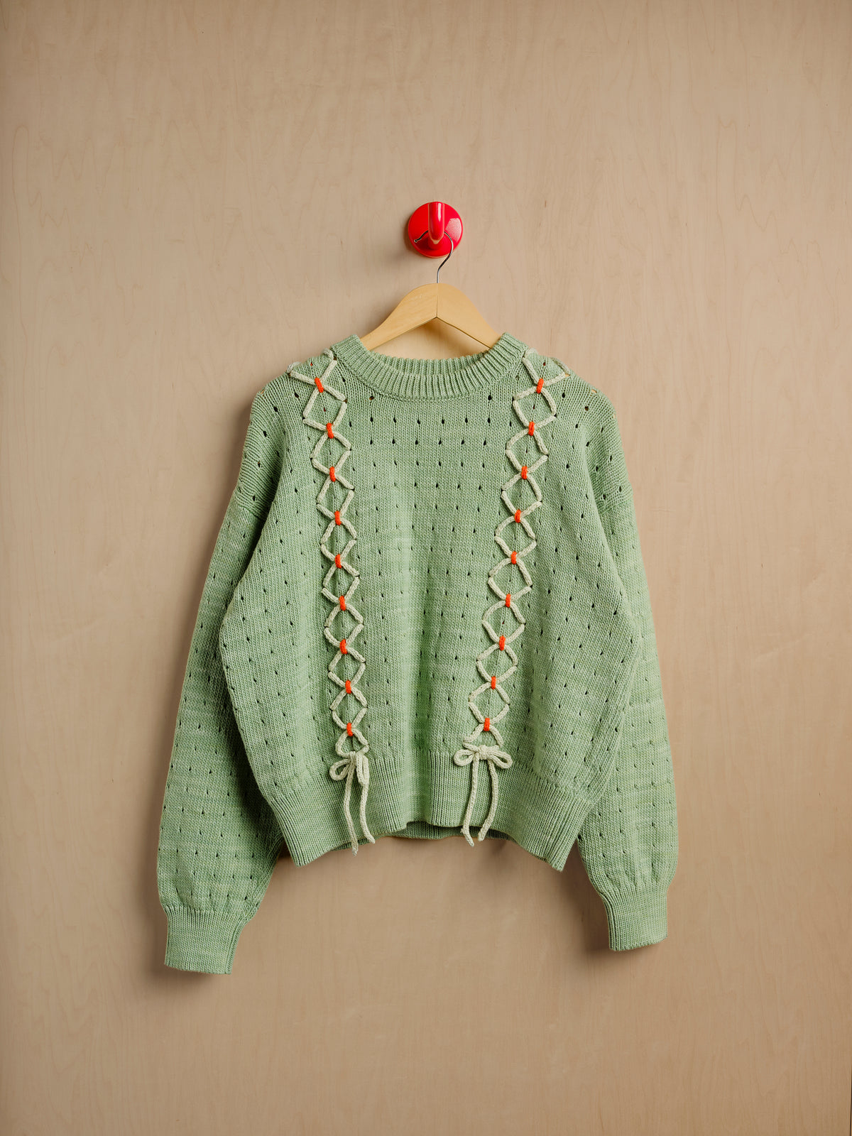 Laced Sweater - Bud