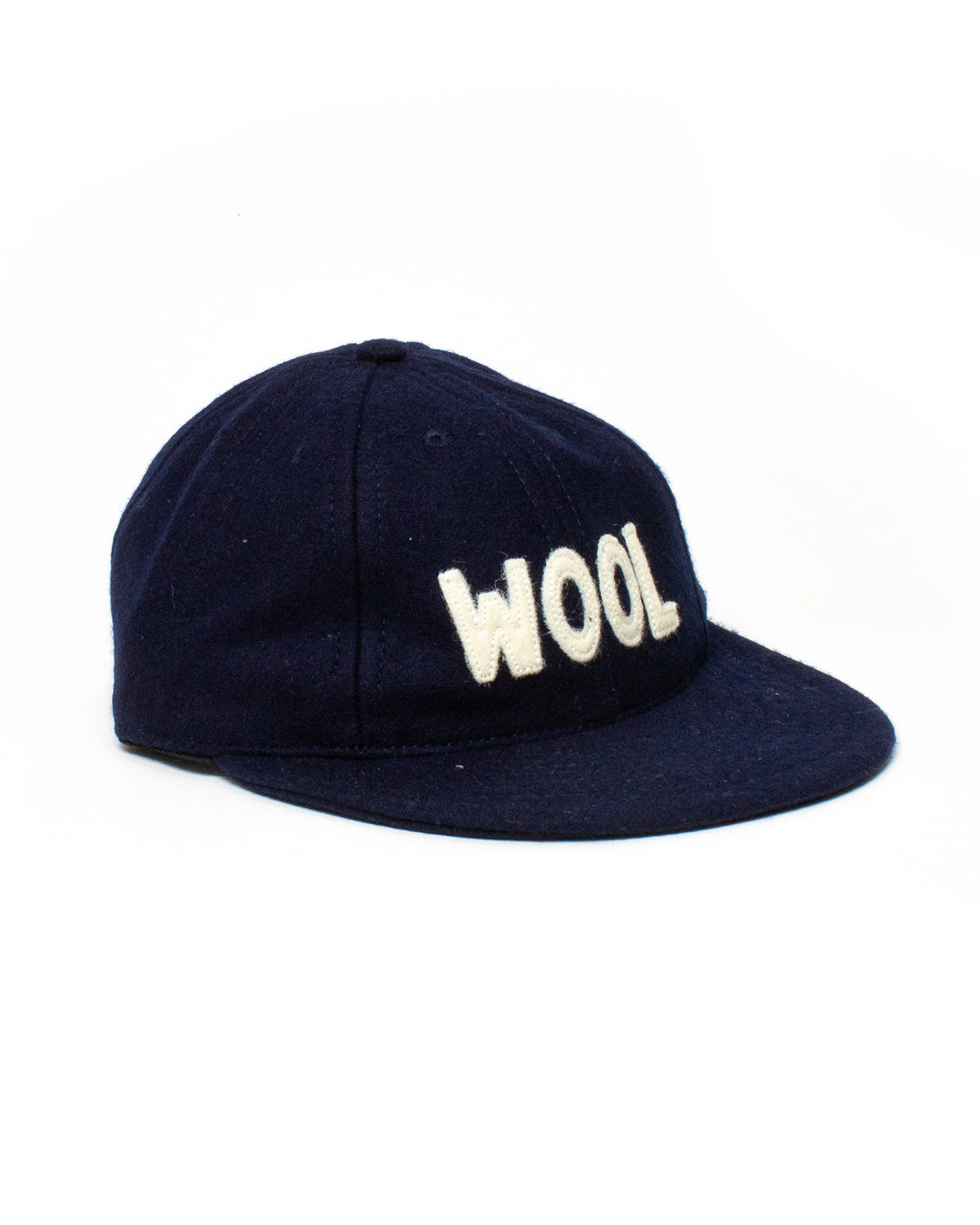 WOOL Vintage Wool Cap - Navy