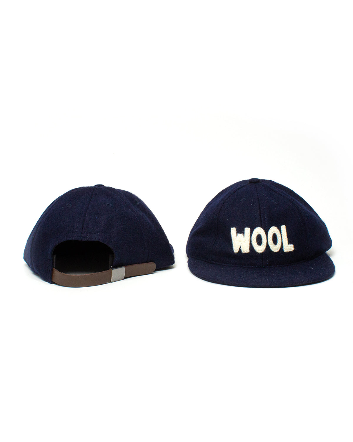 WOOL Vintage Wool Cap - Navy