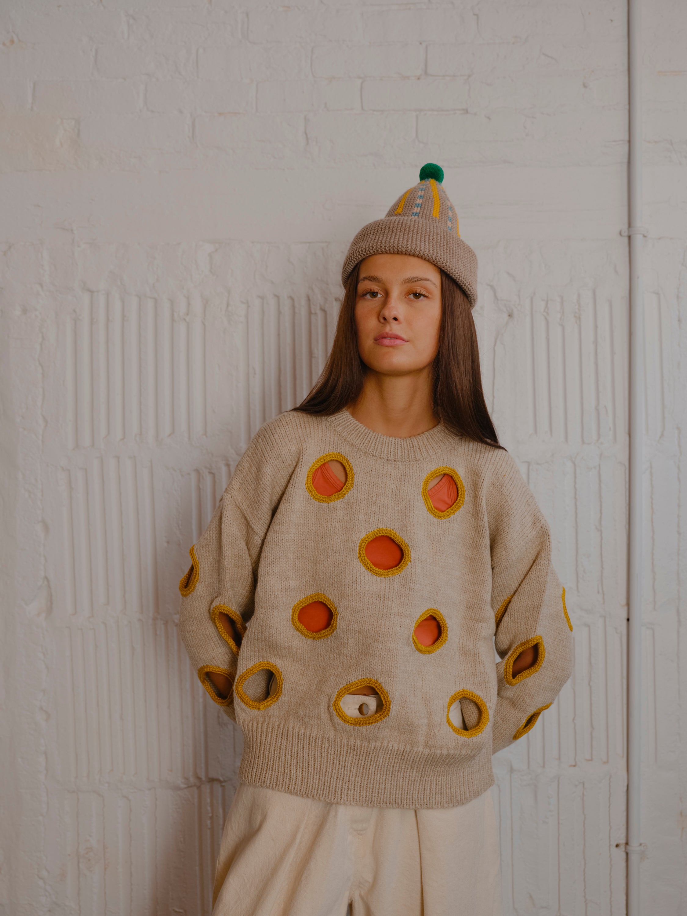 Birch Holes Sweater