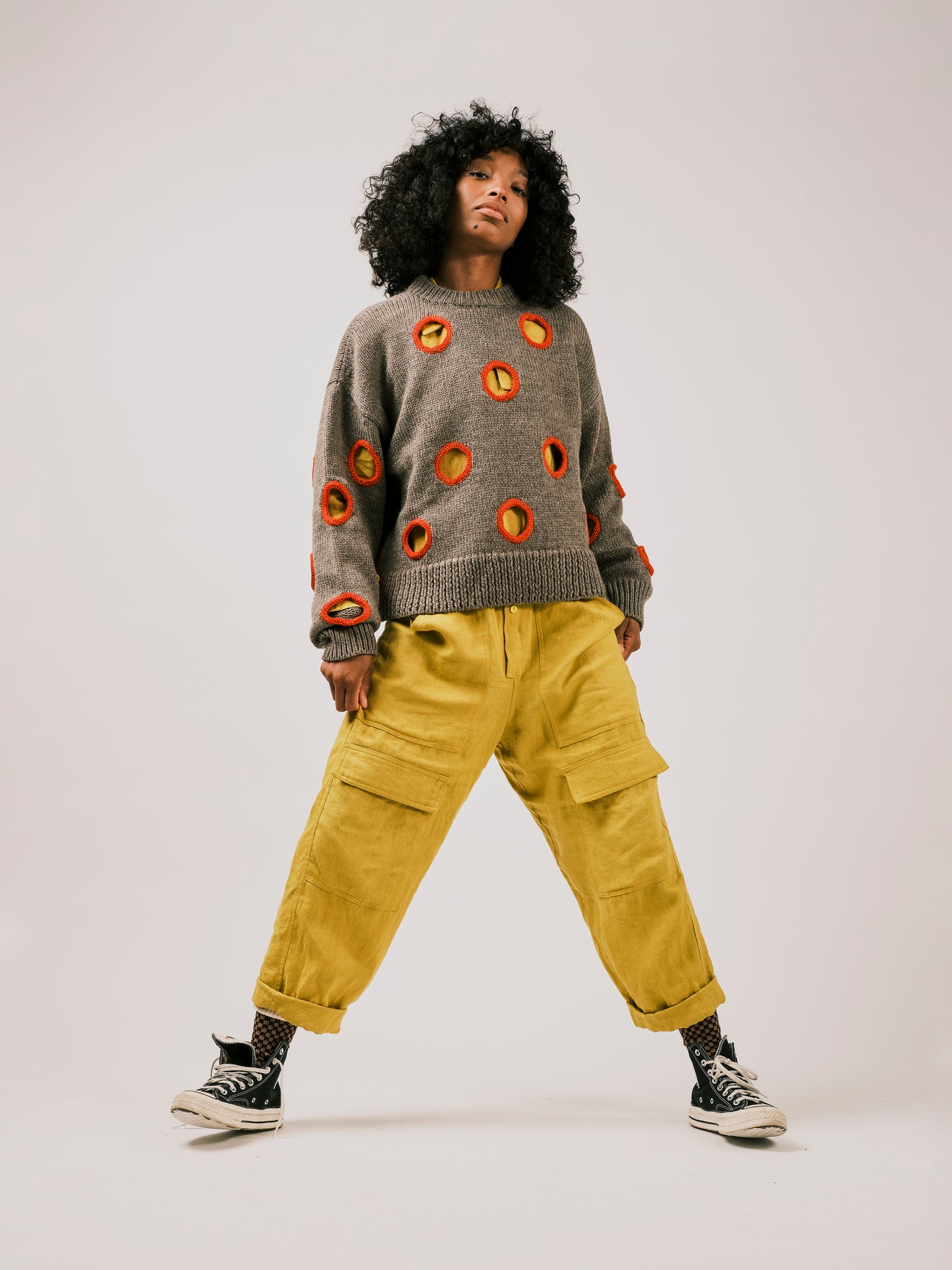 Cedar Holes Sweater