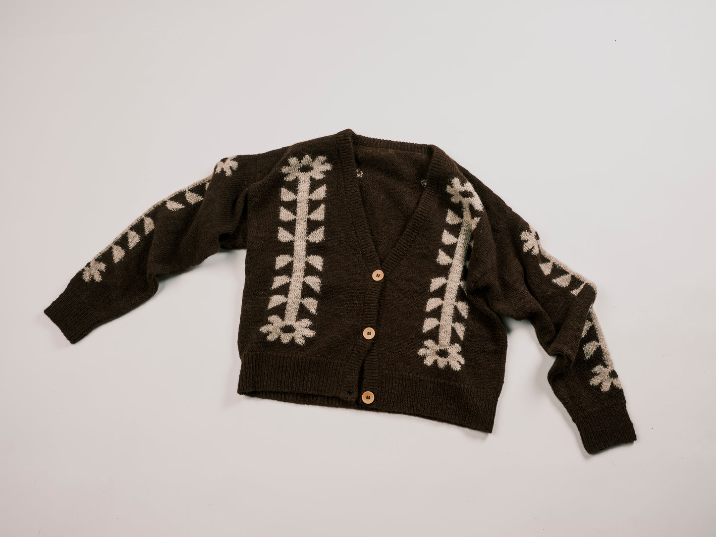 Walnut Flower Power Sweater
