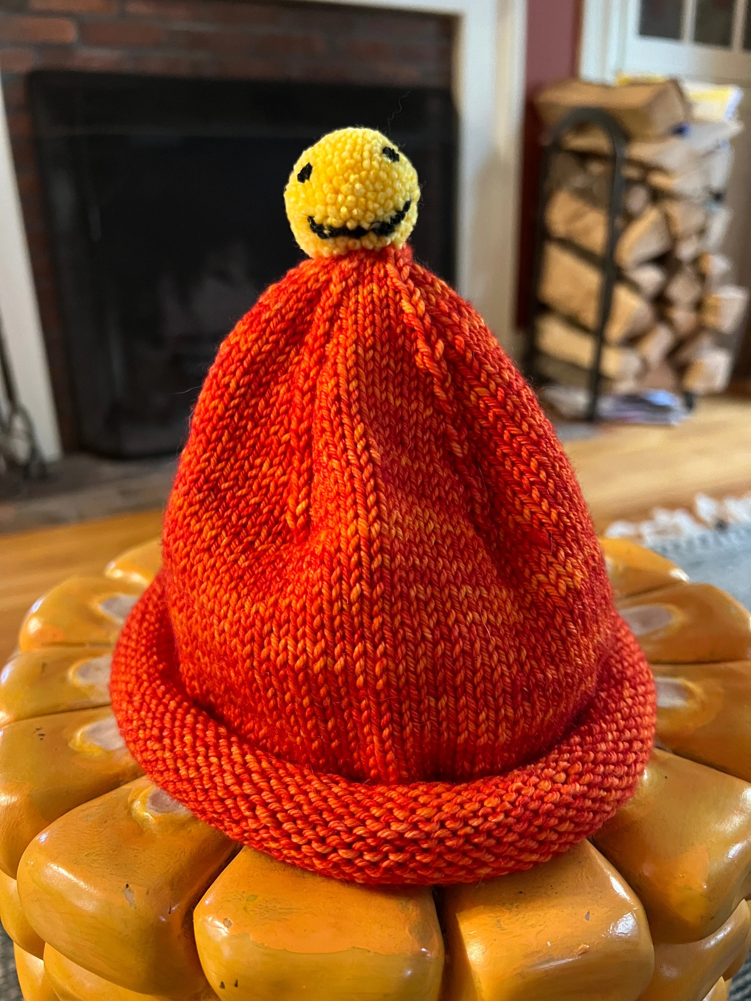 Happy Hat Pattern Printed