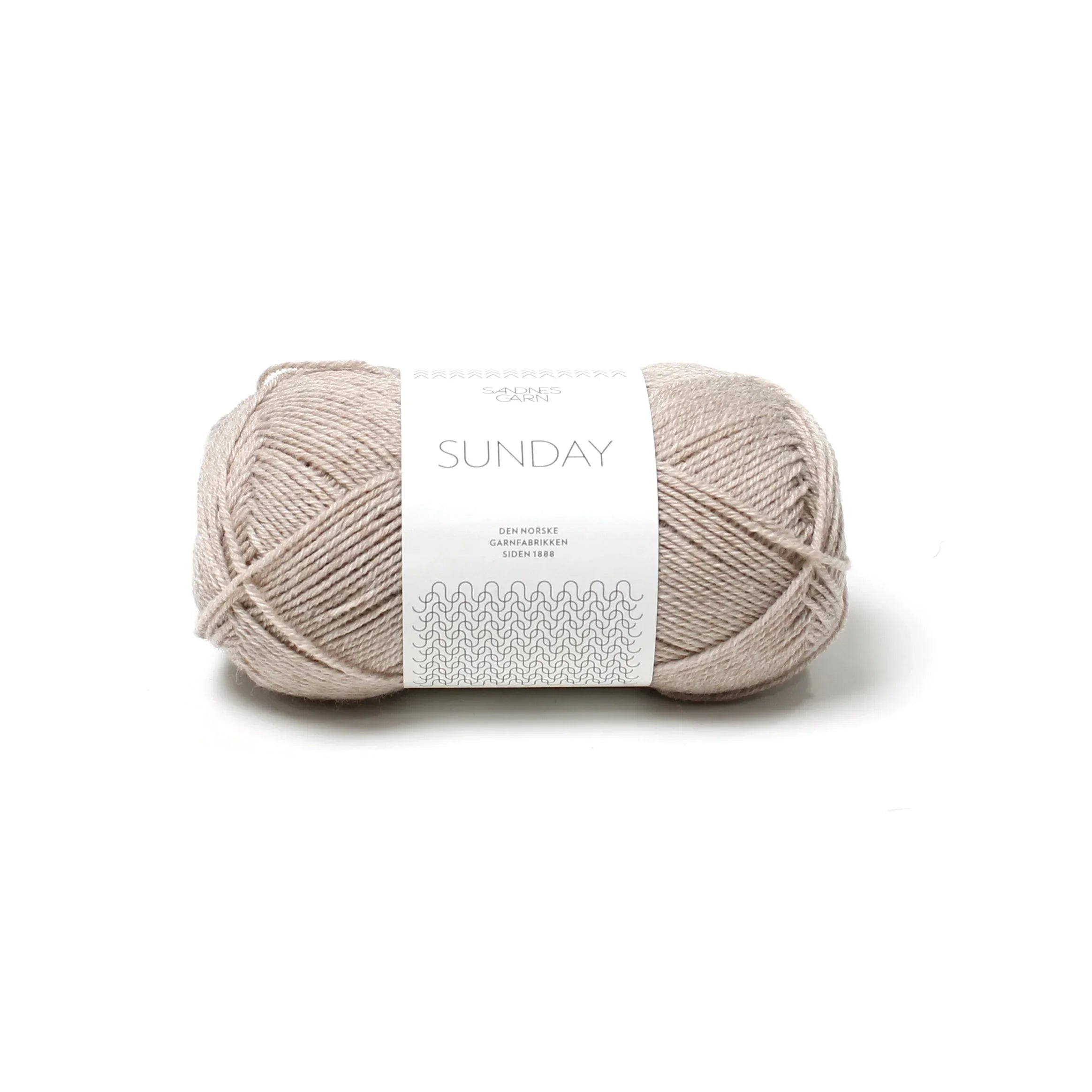 Sandes Garn - Sunday - 2650 Beige Heather