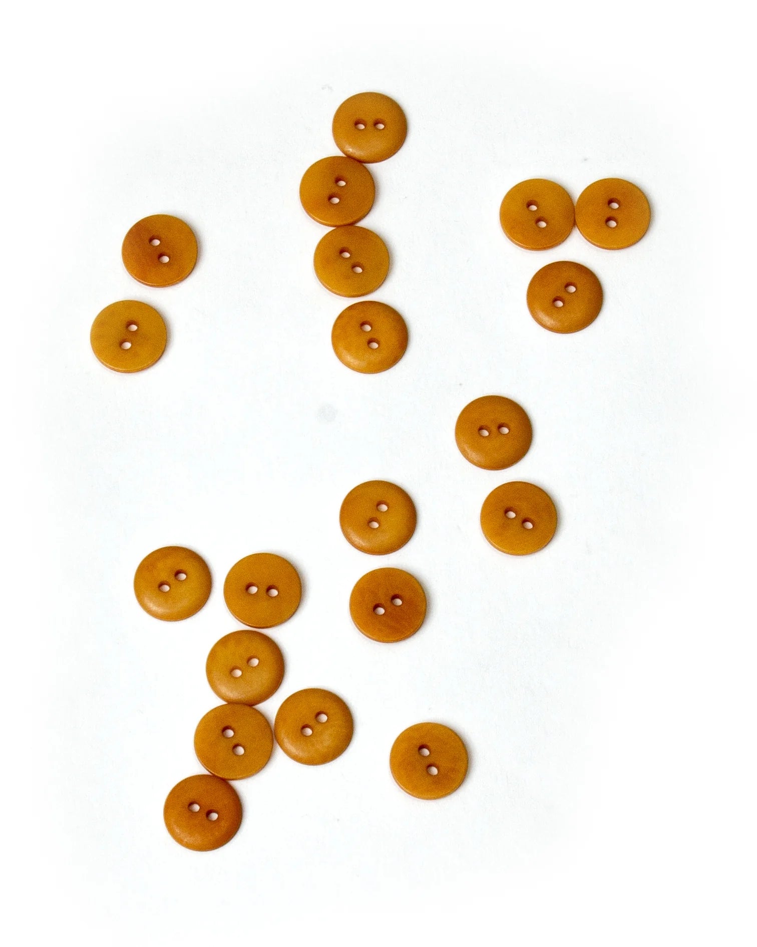 Ochre Corozo Buttons 13mm