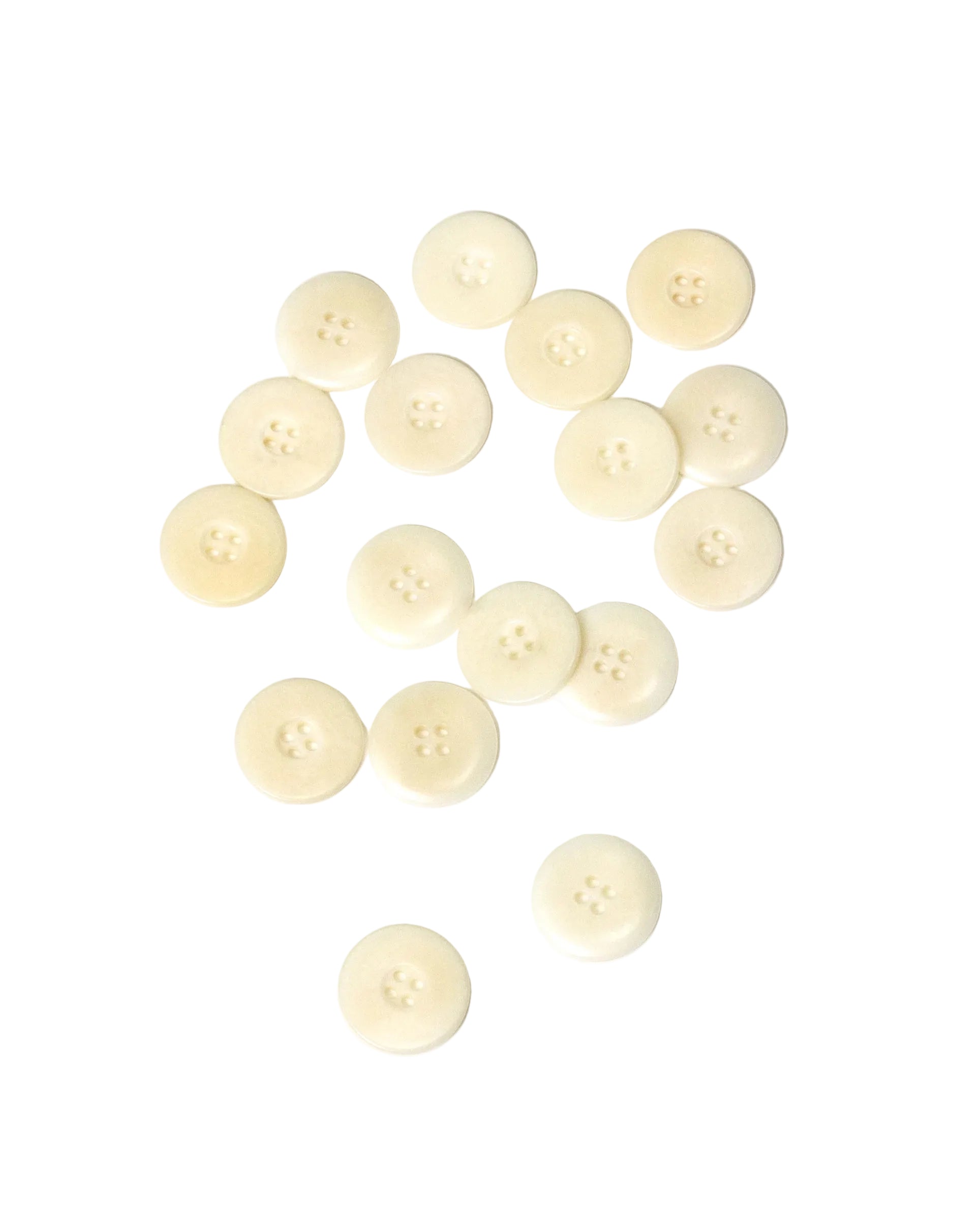 Four Hole Natural Corozo Buttons 23mm