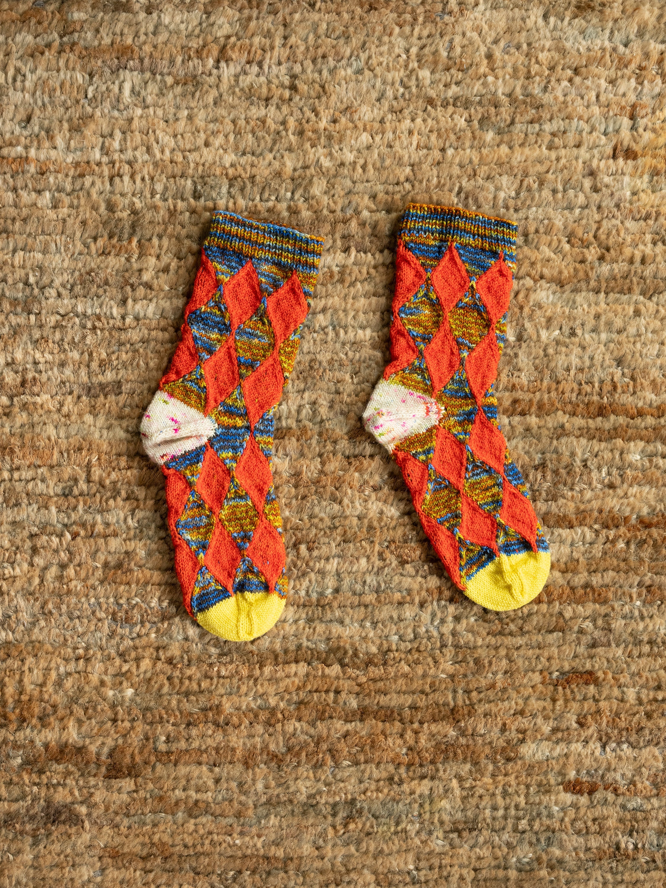 Harlequin Socks Pattern