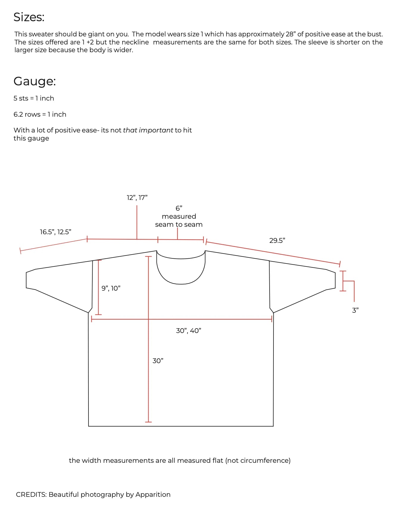 Tent Sweater Pattern