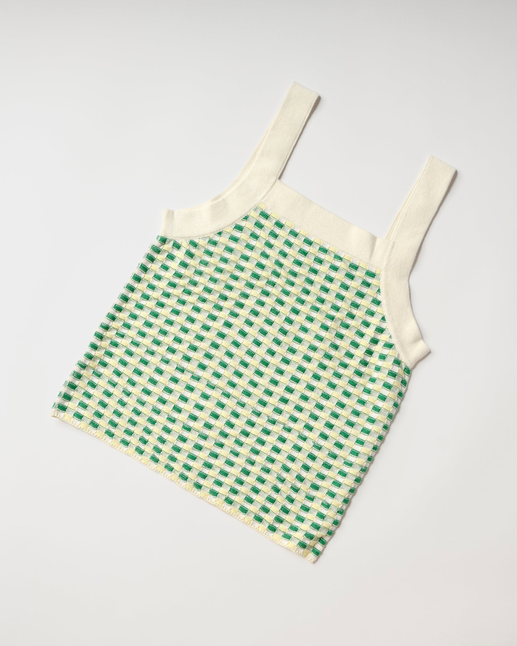 Grass Stitchy Grid Tank