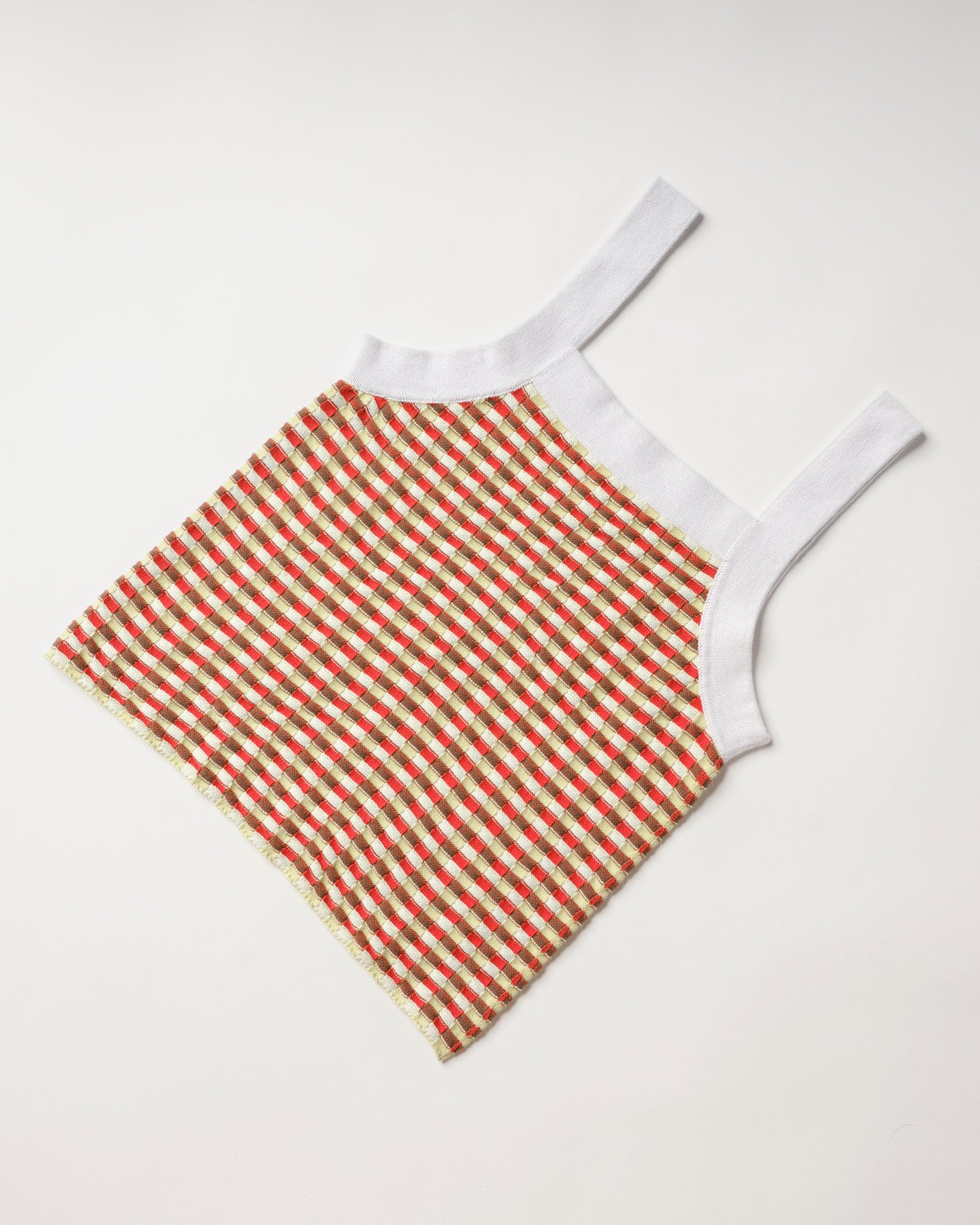 Retro Stitchy Grid Tank