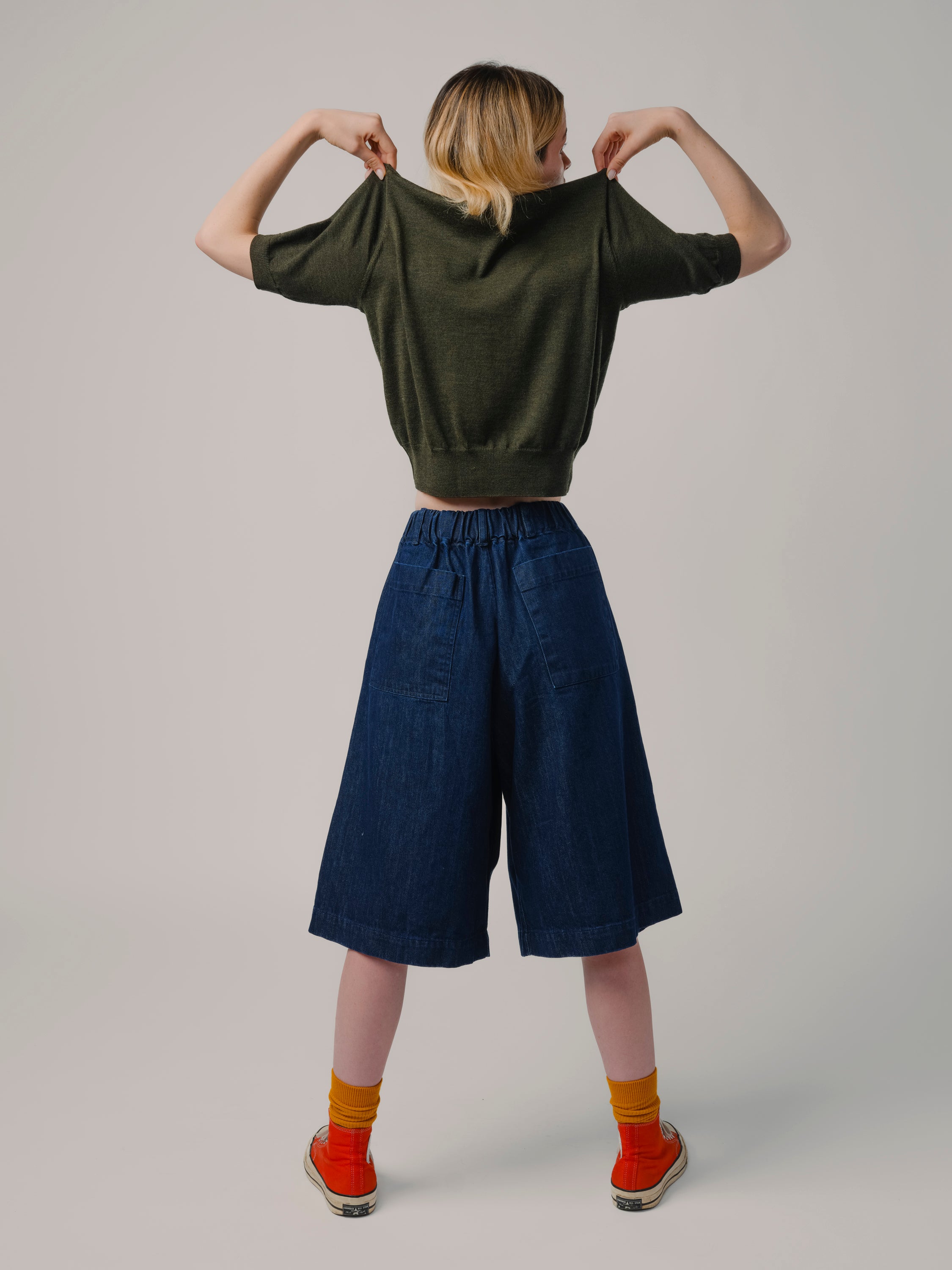 Indigo Denim Woven Short
