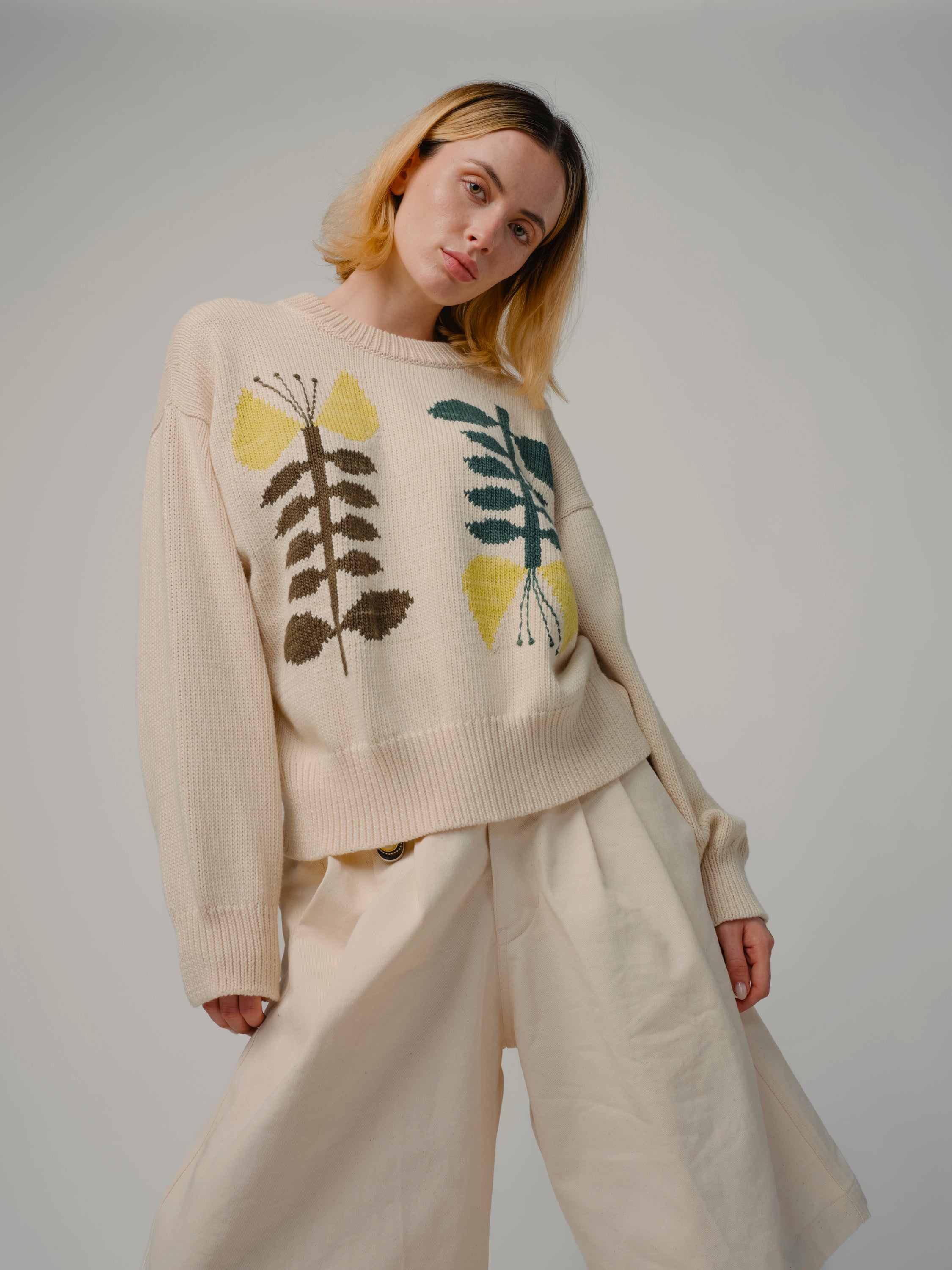 Natural Denim Woven Short