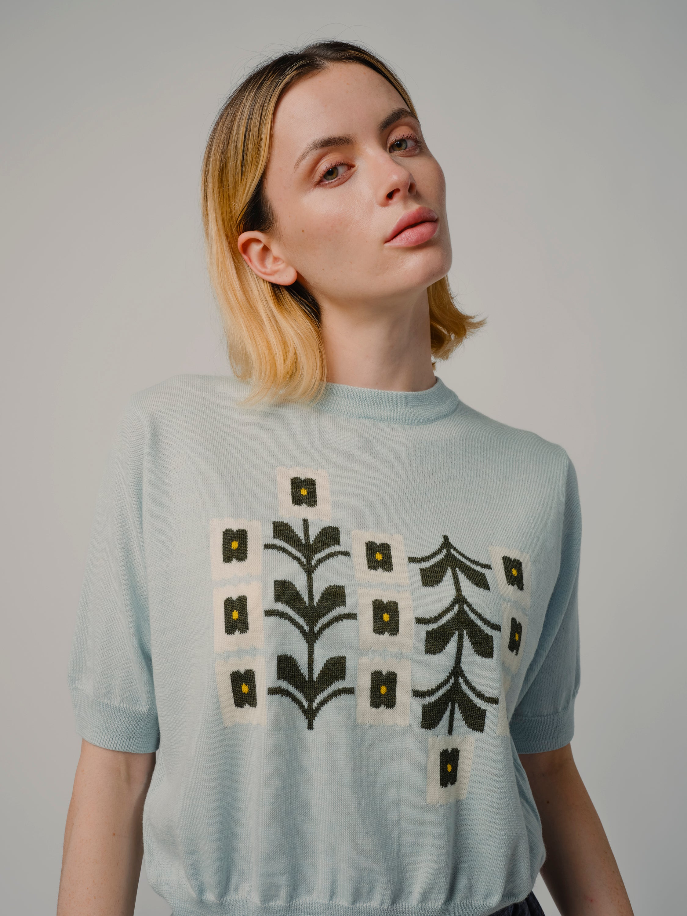 Hellebore Flower Sweater Tee