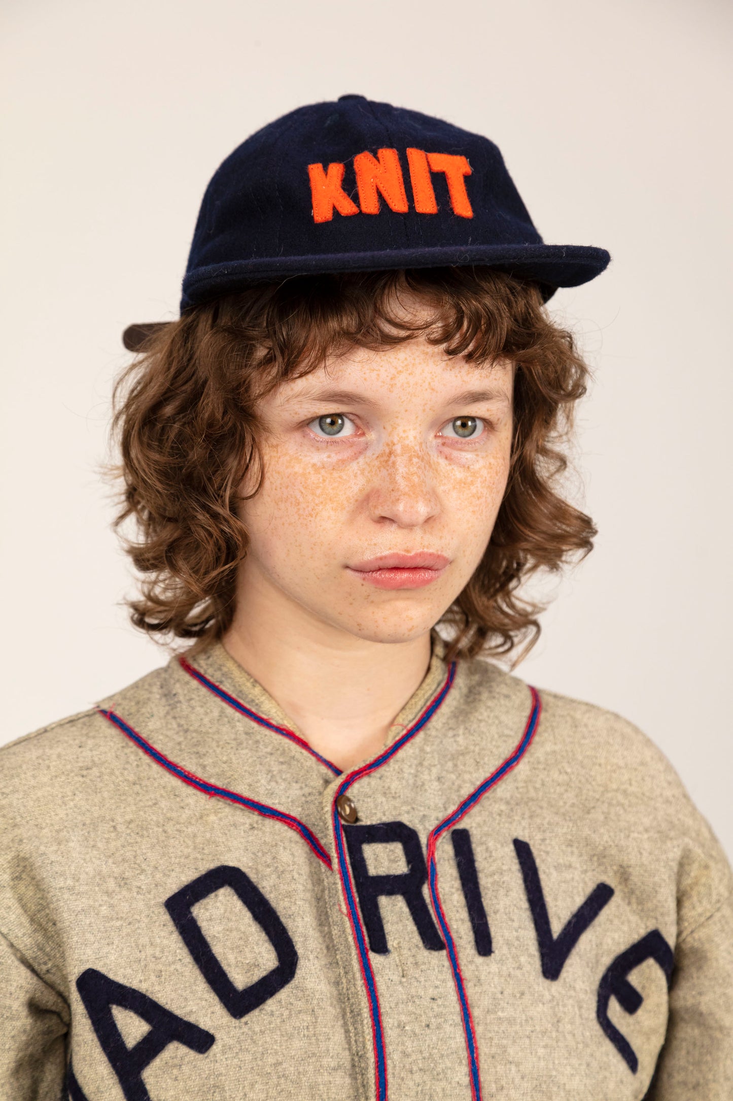 PRESALE Ebbets Field Vintage Wool Cap- Orange