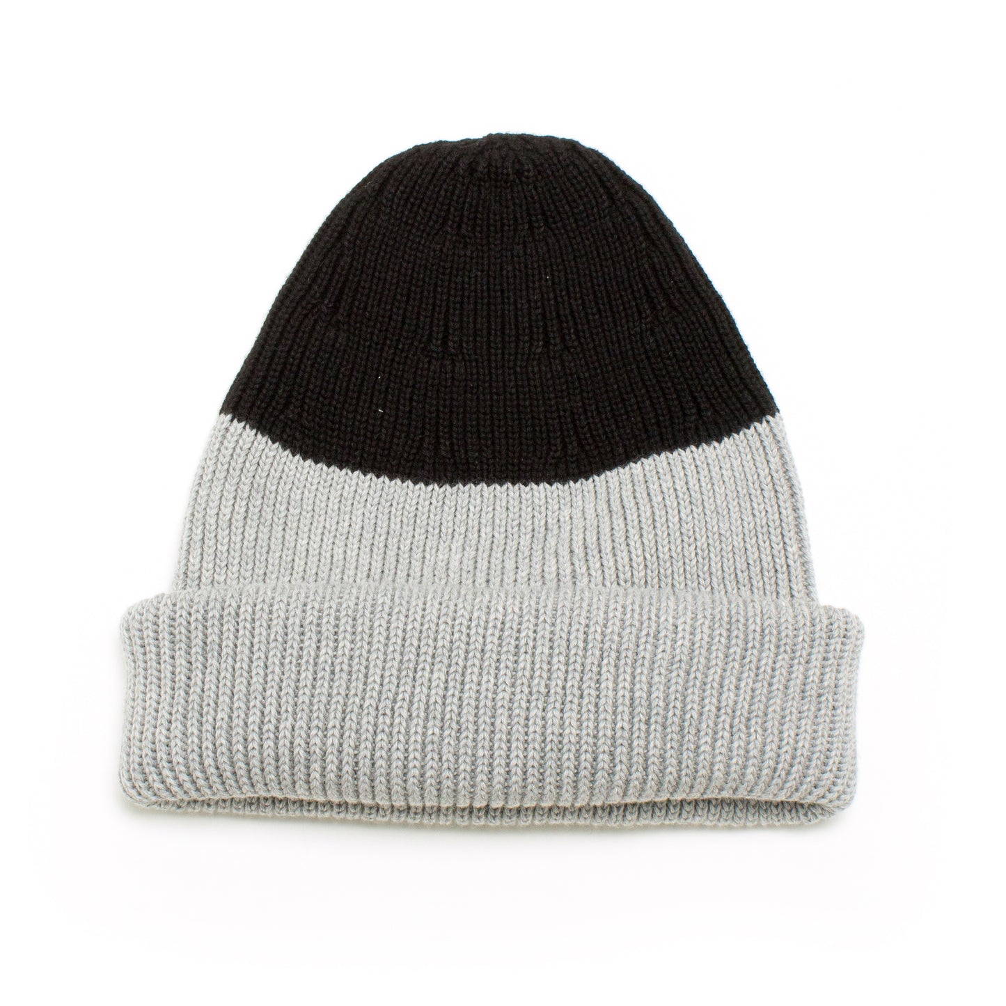 Cotton Happy Hat-Grey and Black