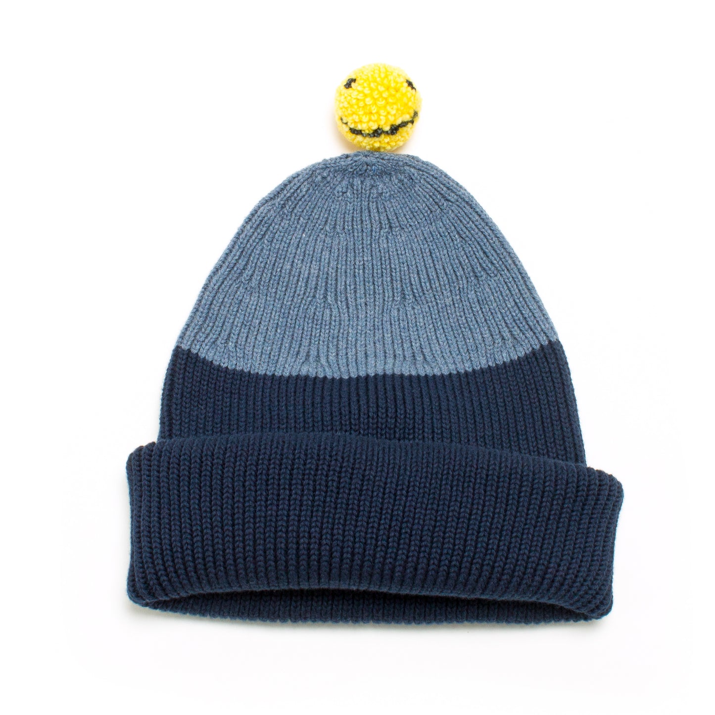 Cotton Happy Hat-Denim