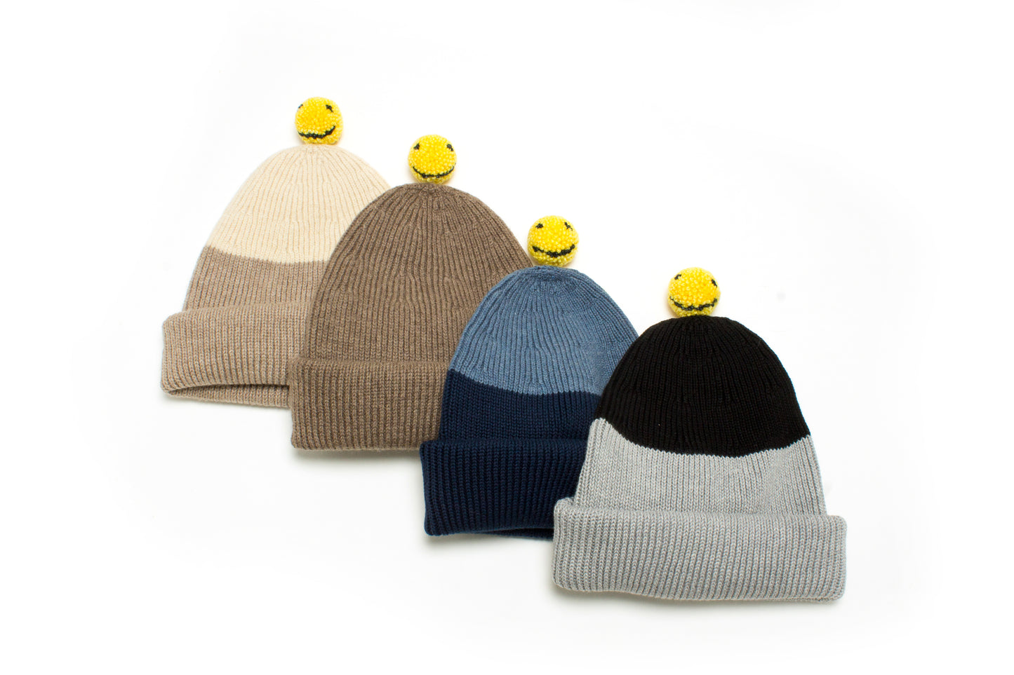 Cotton Happy Hat-Denim