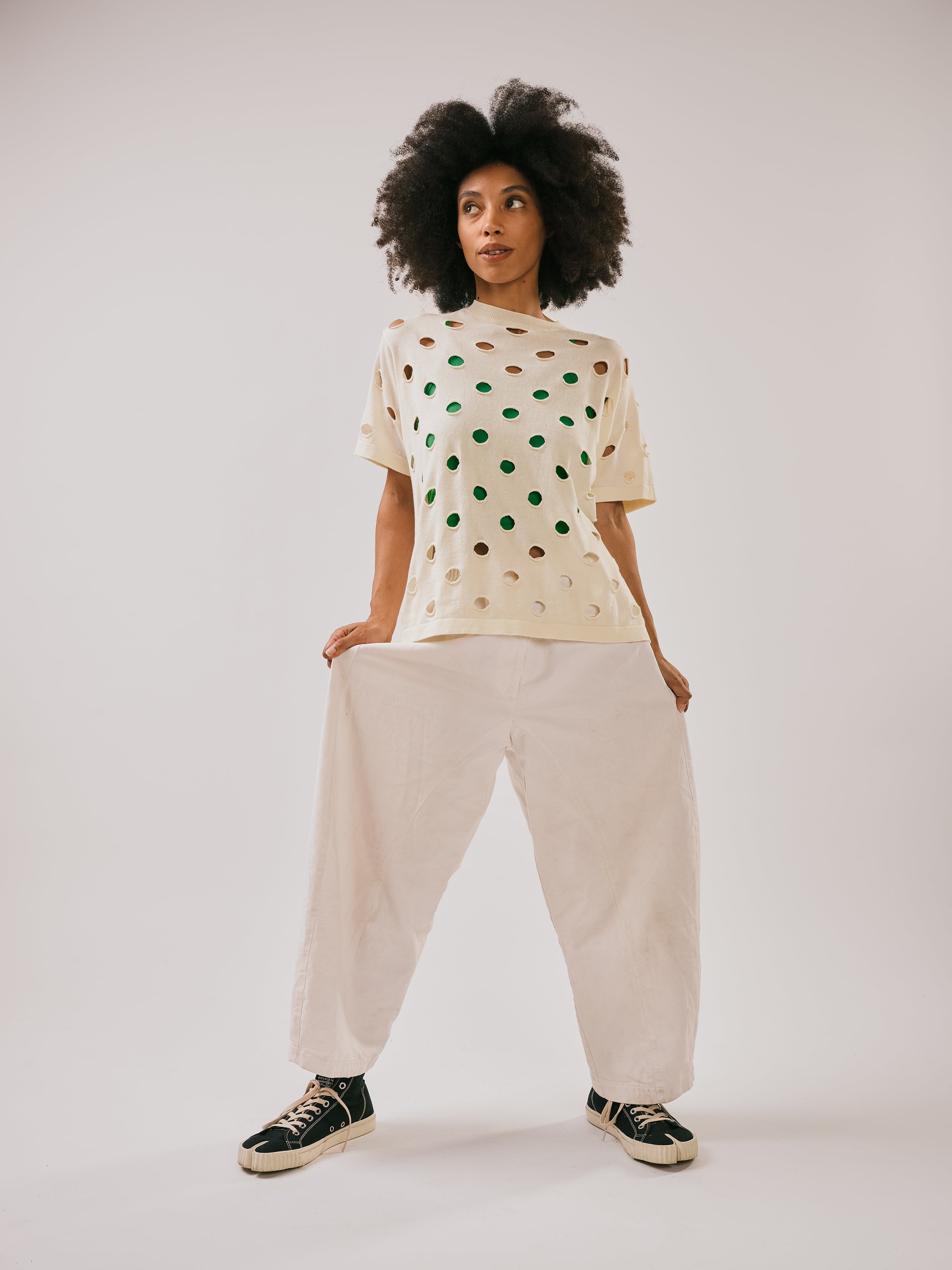 Cloud Cotton Bind Off Sweater Tee