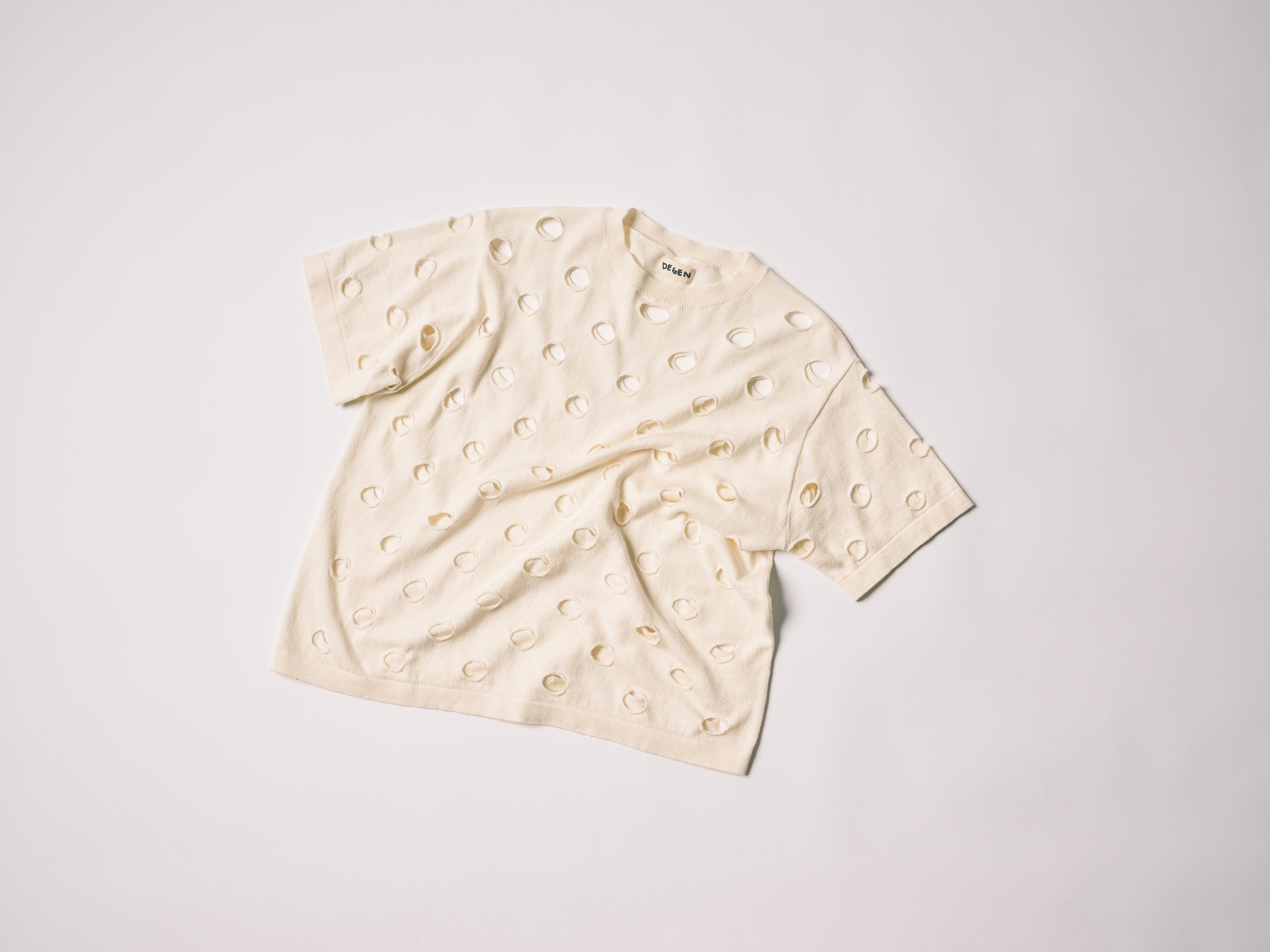 Cloud Cotton Bind Off Sweater Tee