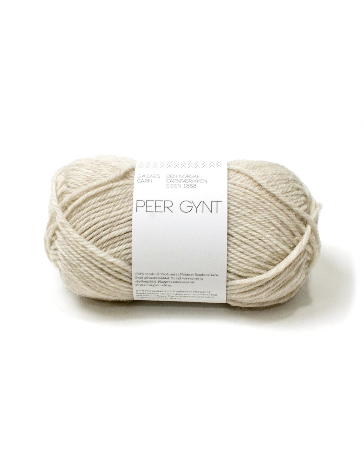 Sandnes Garn - Peer Gynt - 2641 Natural White Melange
