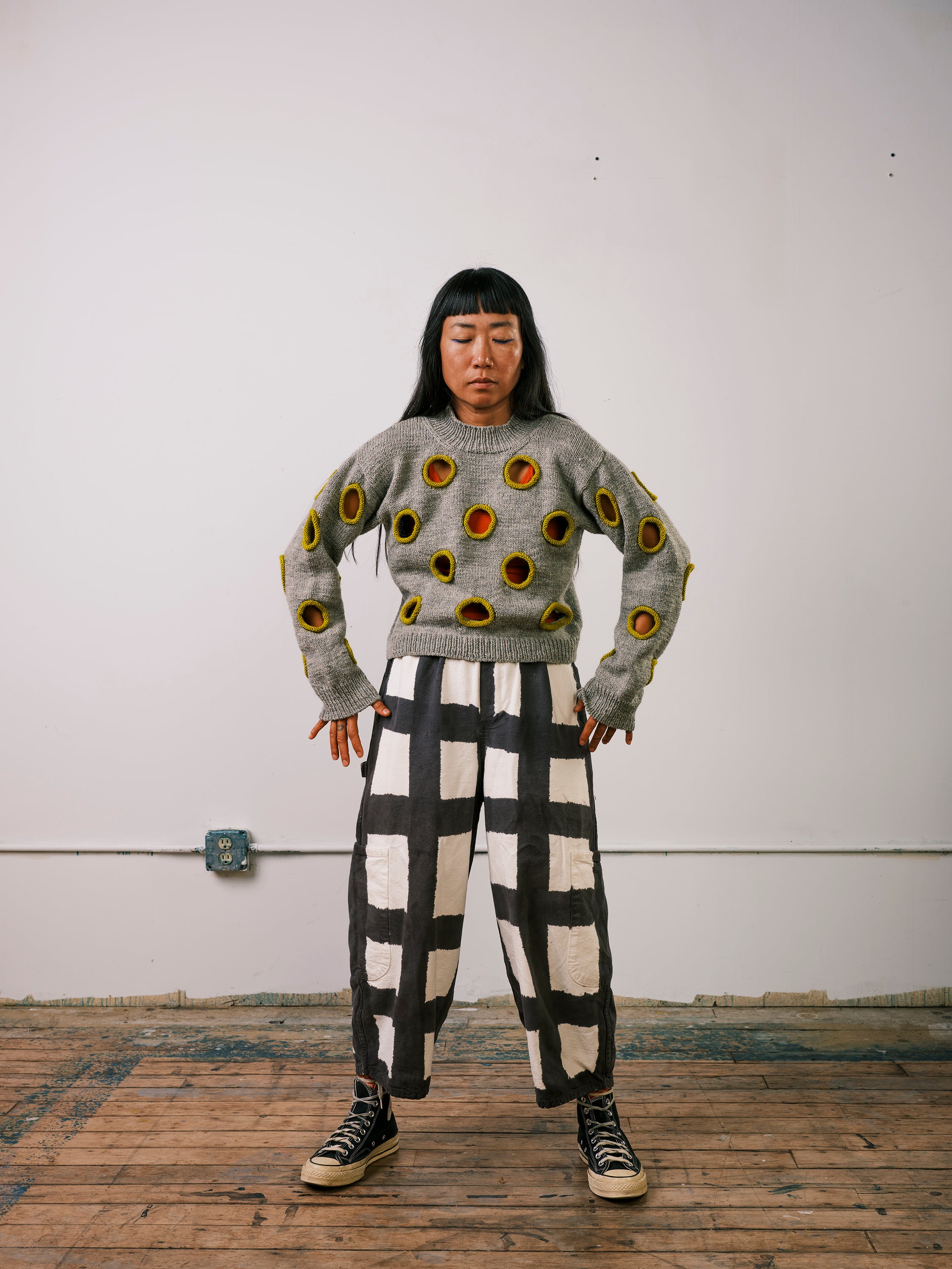 Holes Sweater Pattern