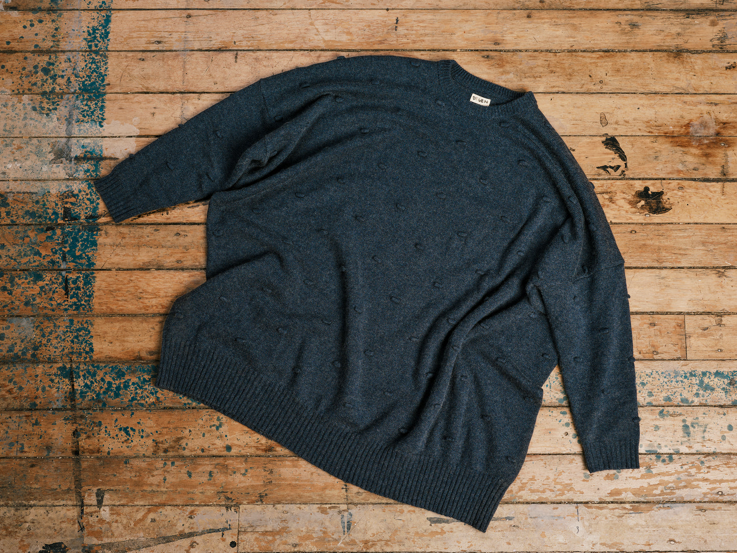 Deep Indigo Blip Sweater