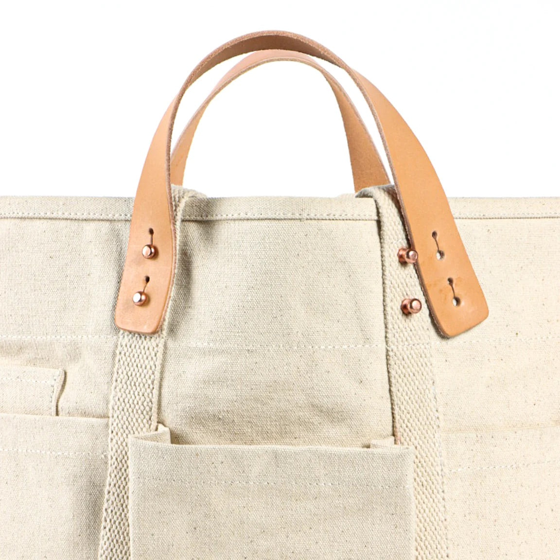 Construction Tote- Natural