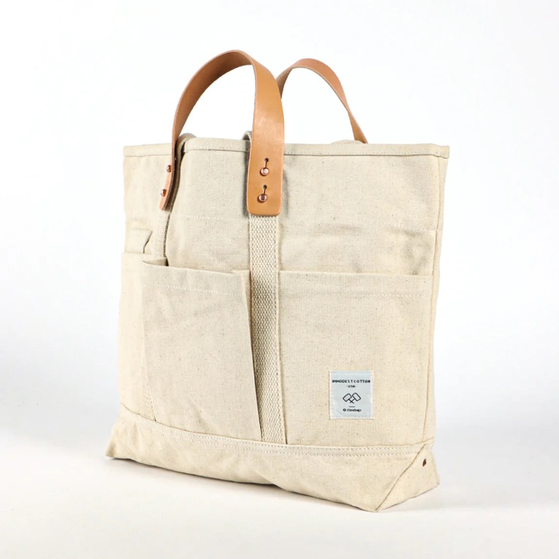 Construction Tote- Natural