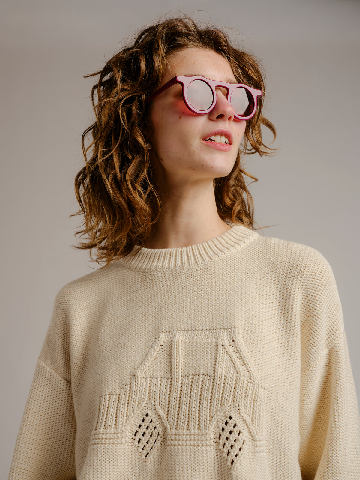 X90 Sweater - Bone