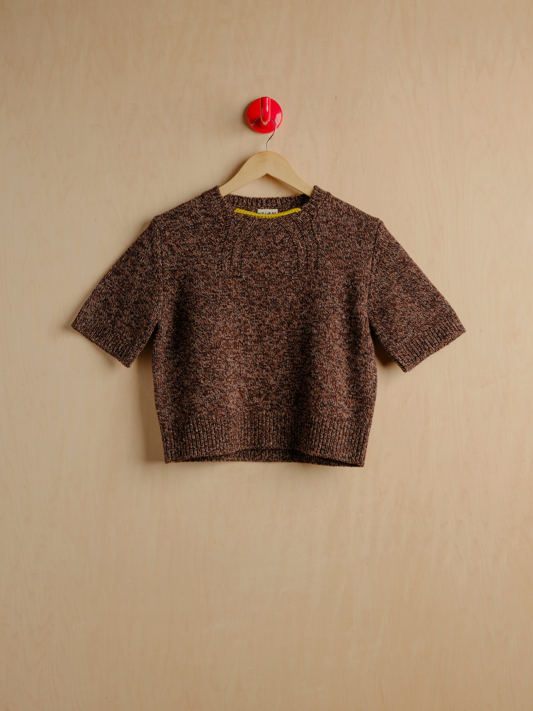 Peak Tee - Walnut Marl