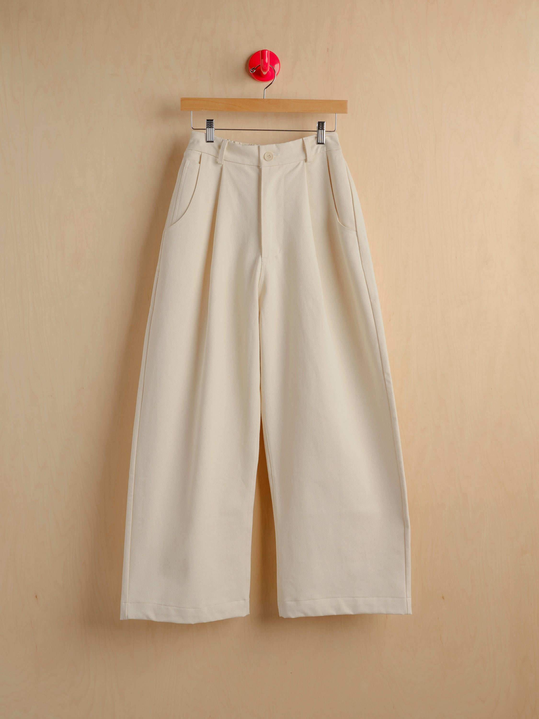 Rylie Wide Leg Pant - Natural
