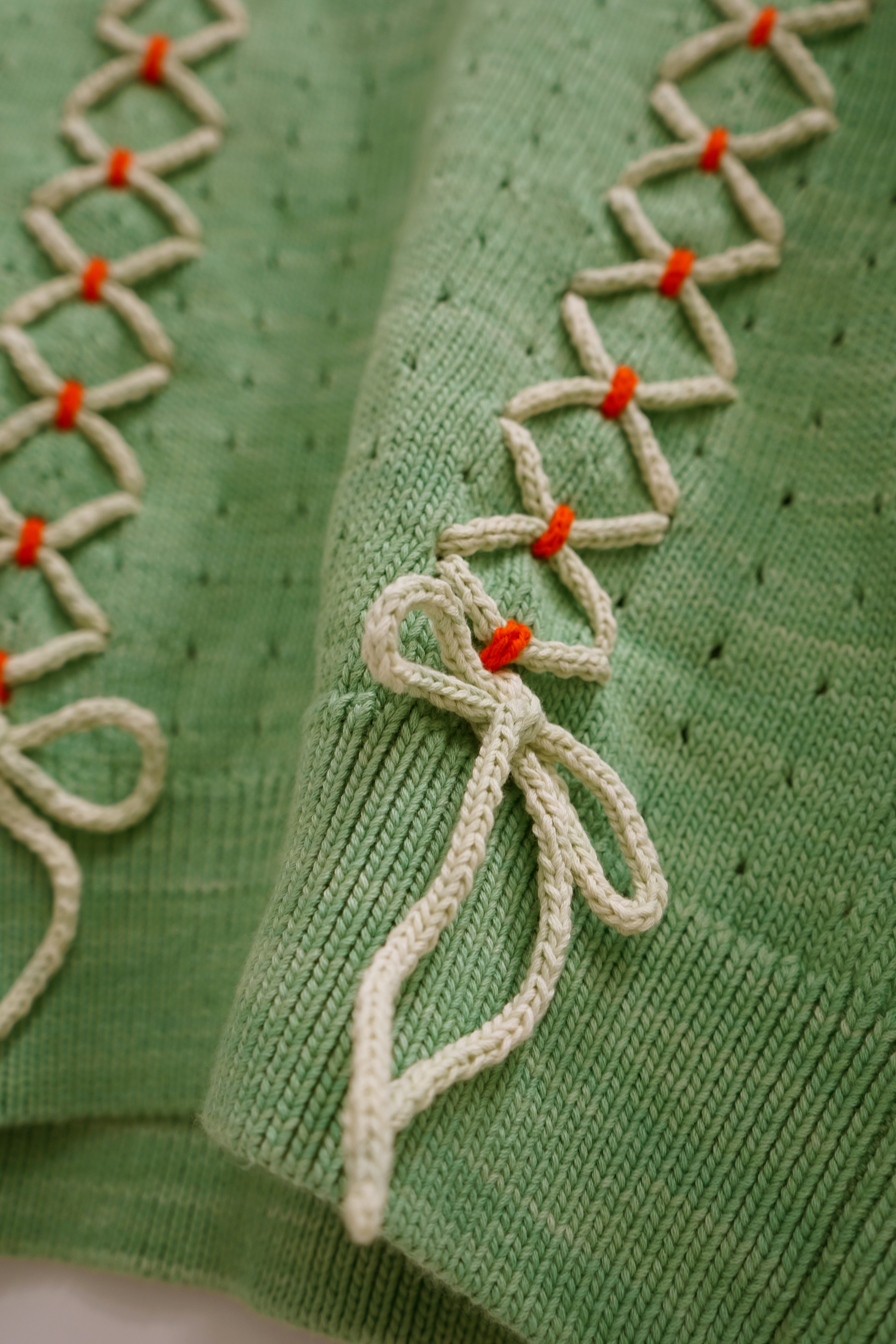 Laced Sweater - Bud