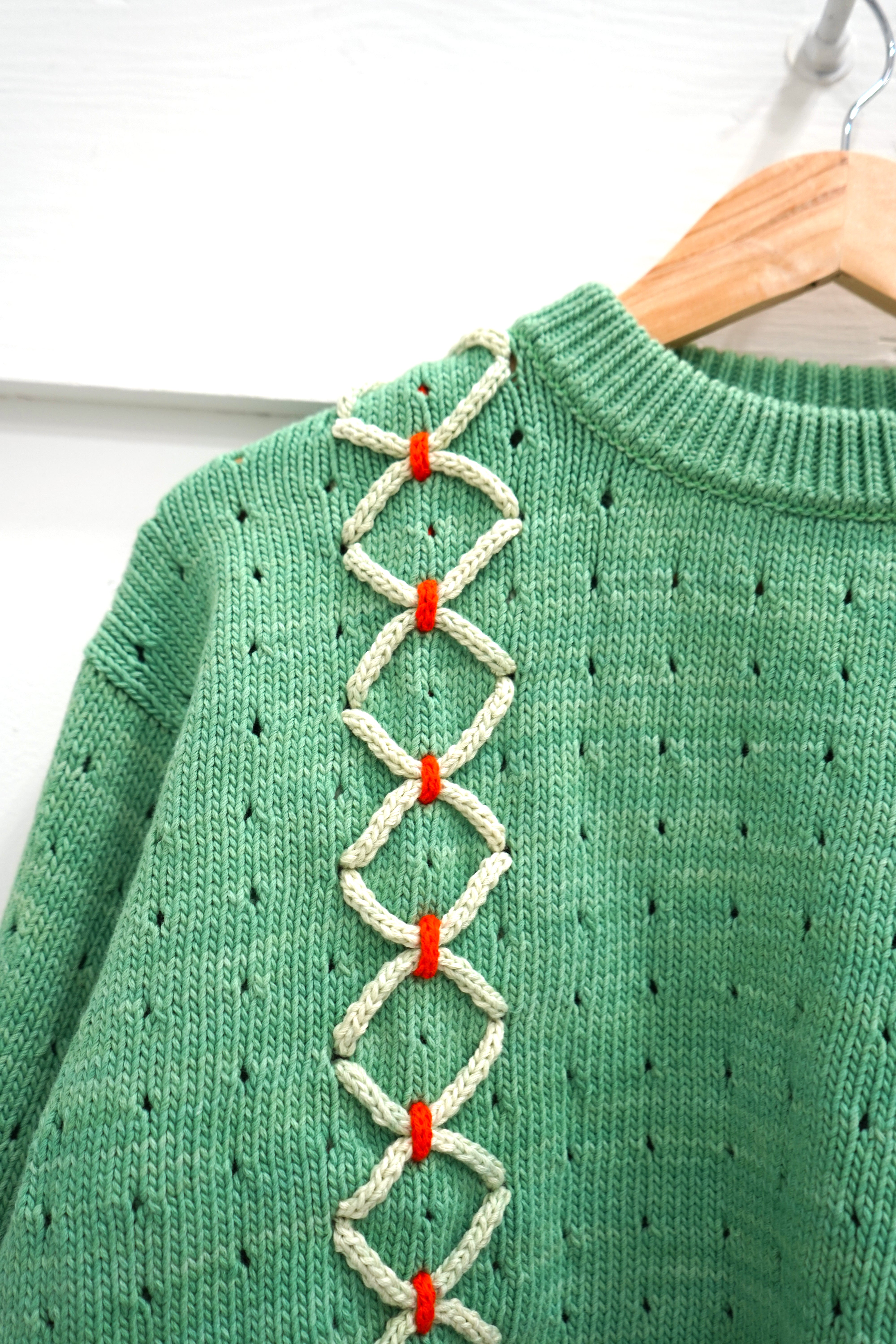 Laced Sweater - Bud