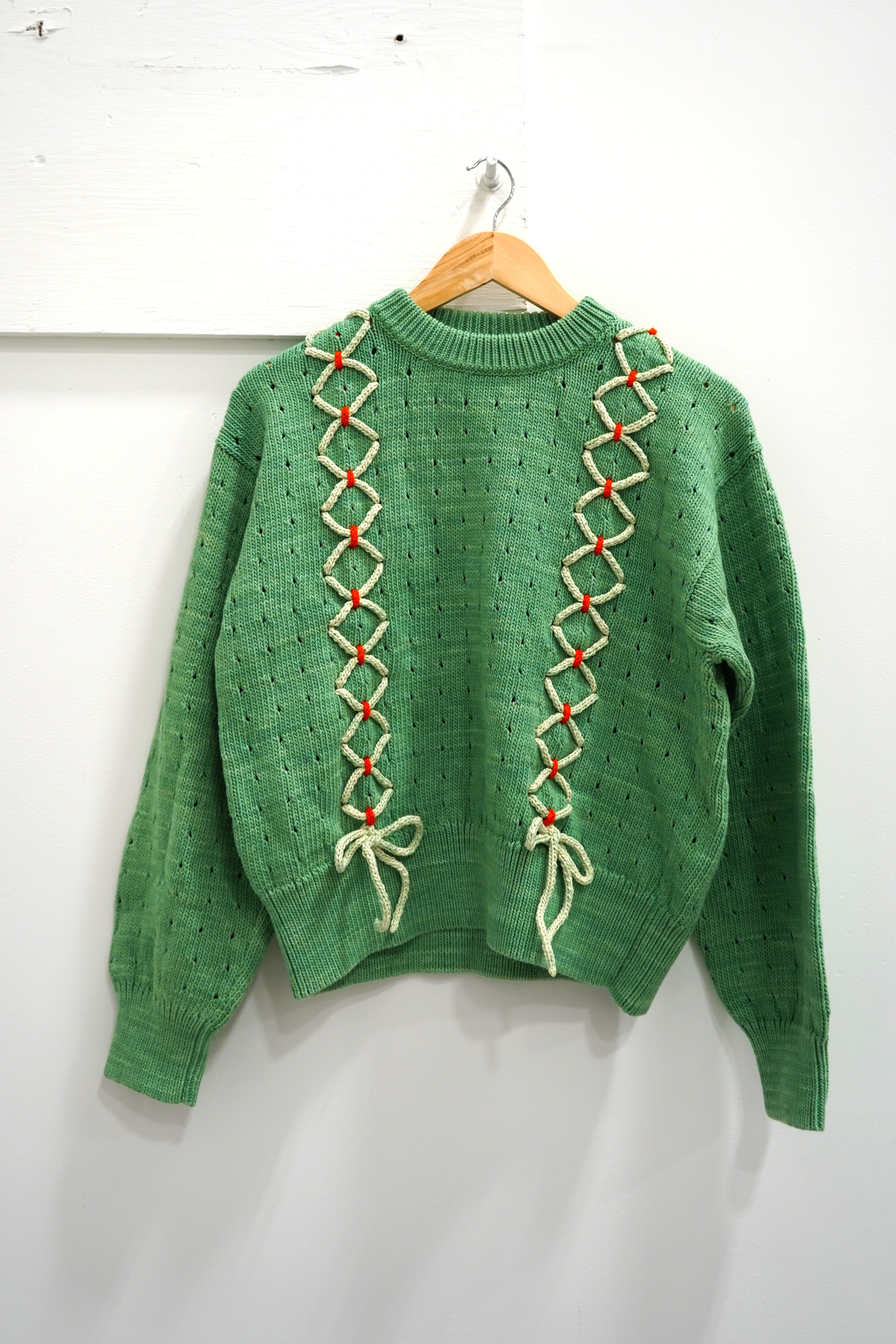 Laced Sweater - Bud