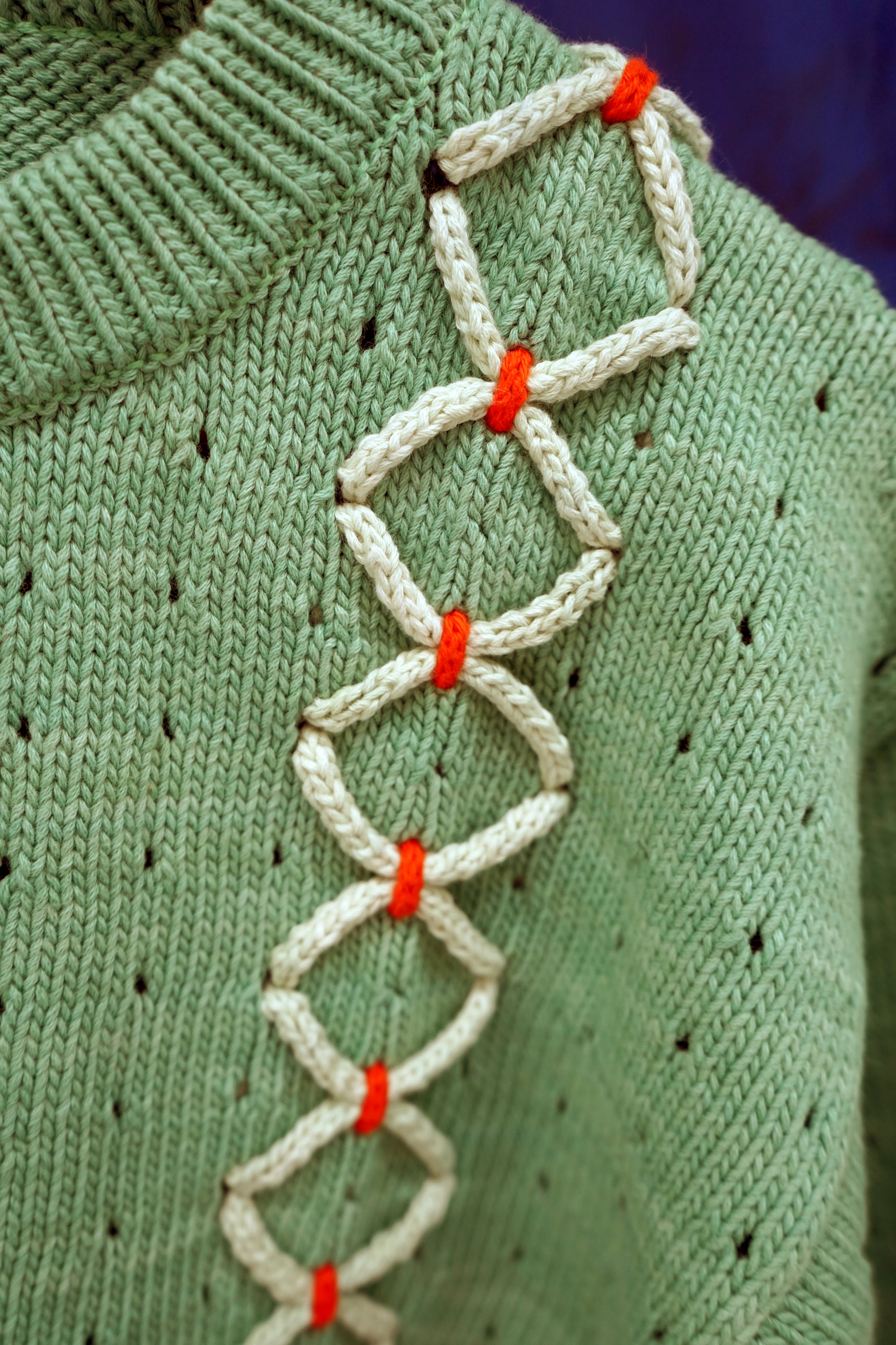 Laced Sweater - Bud