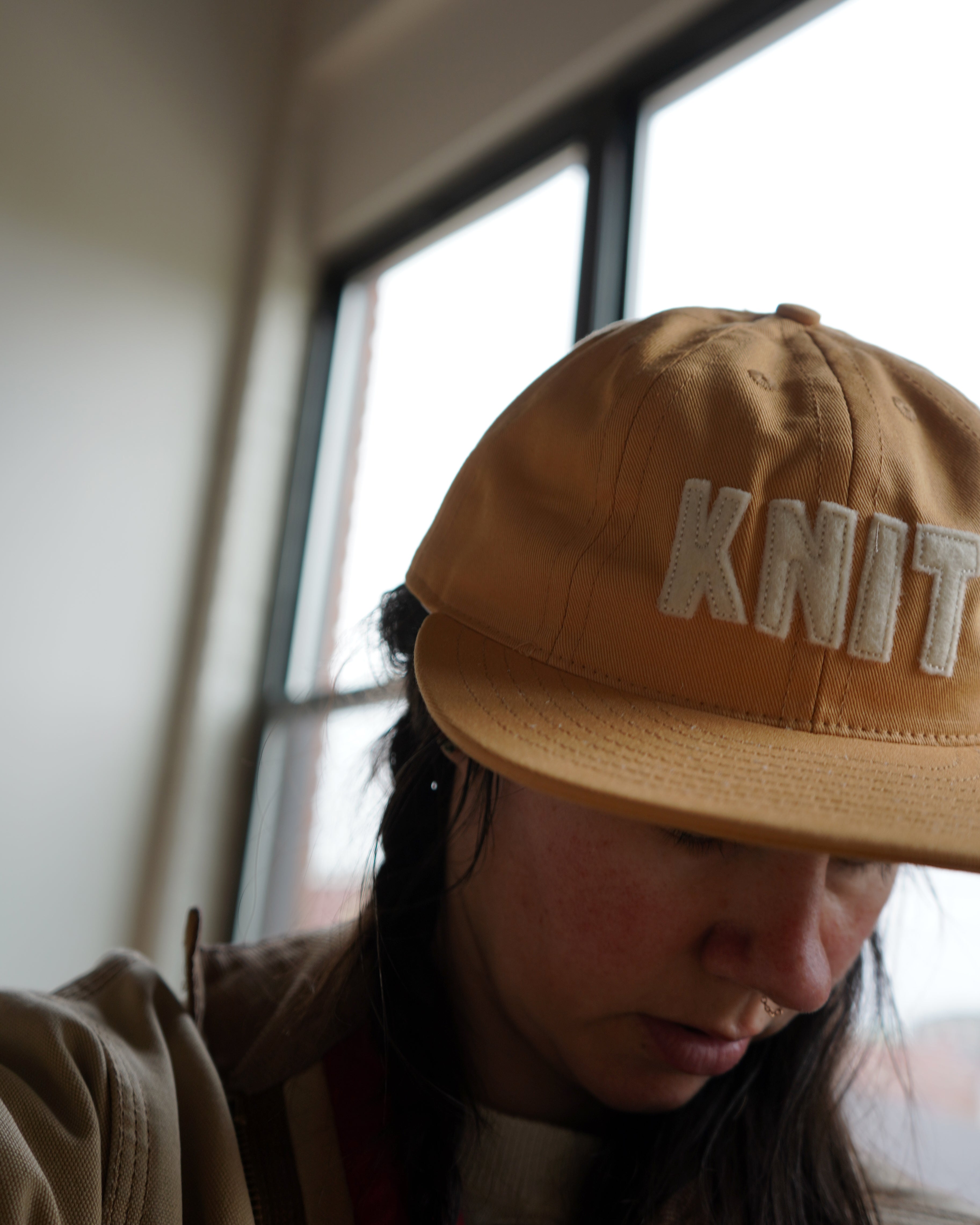 KNIT Cotton Twill Dad Cap - Sun