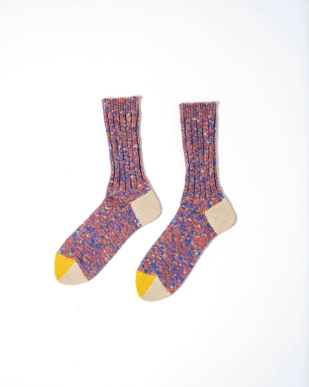 Cotton Split Toe Crew Socks