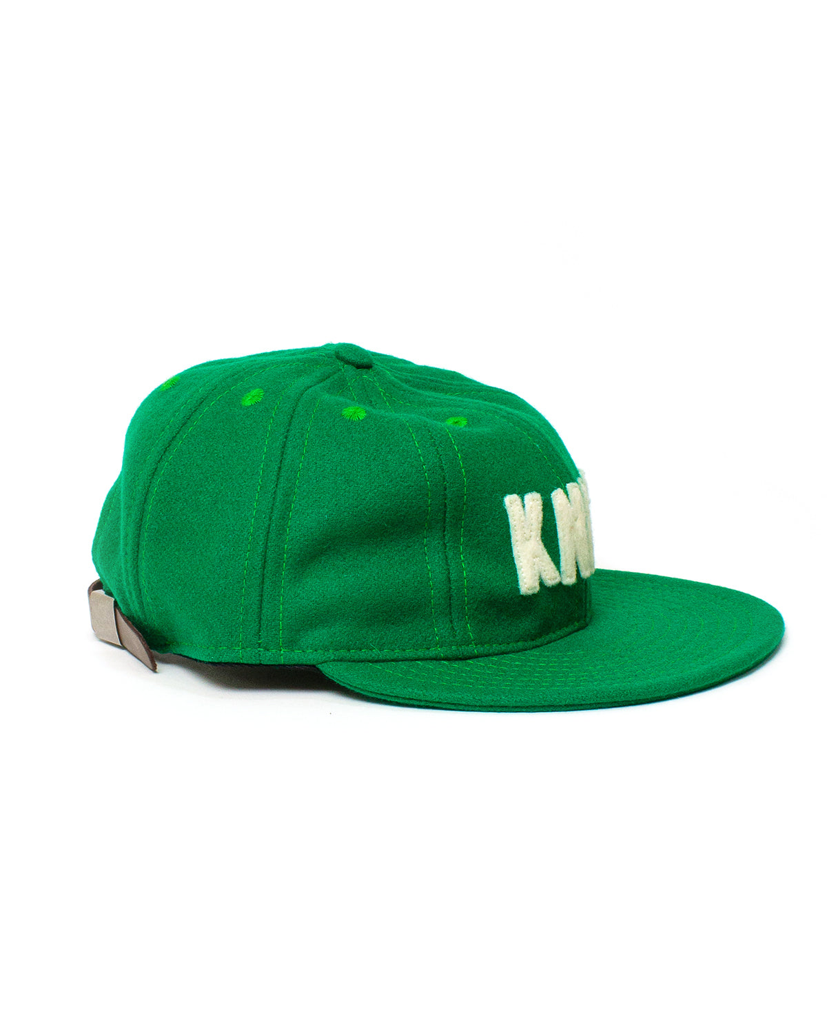 KNIT Vintage Wool Cap - Green