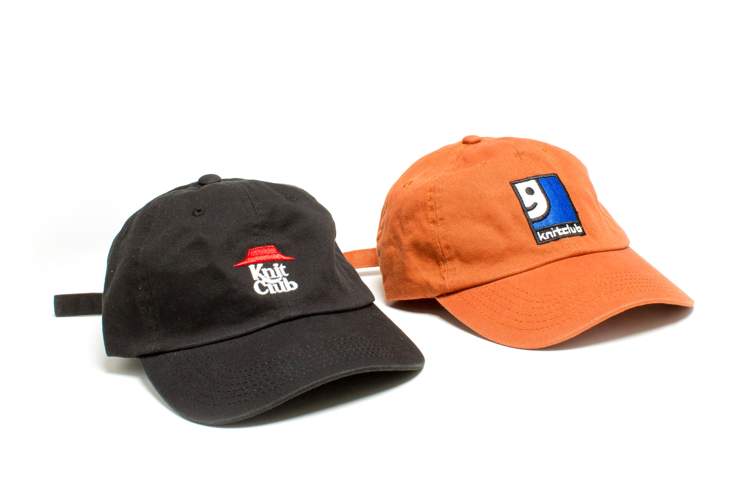 Knit Club Dad Cap-Black