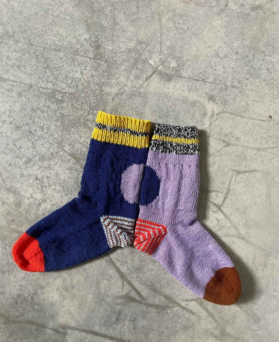 Dot Socks Pattern