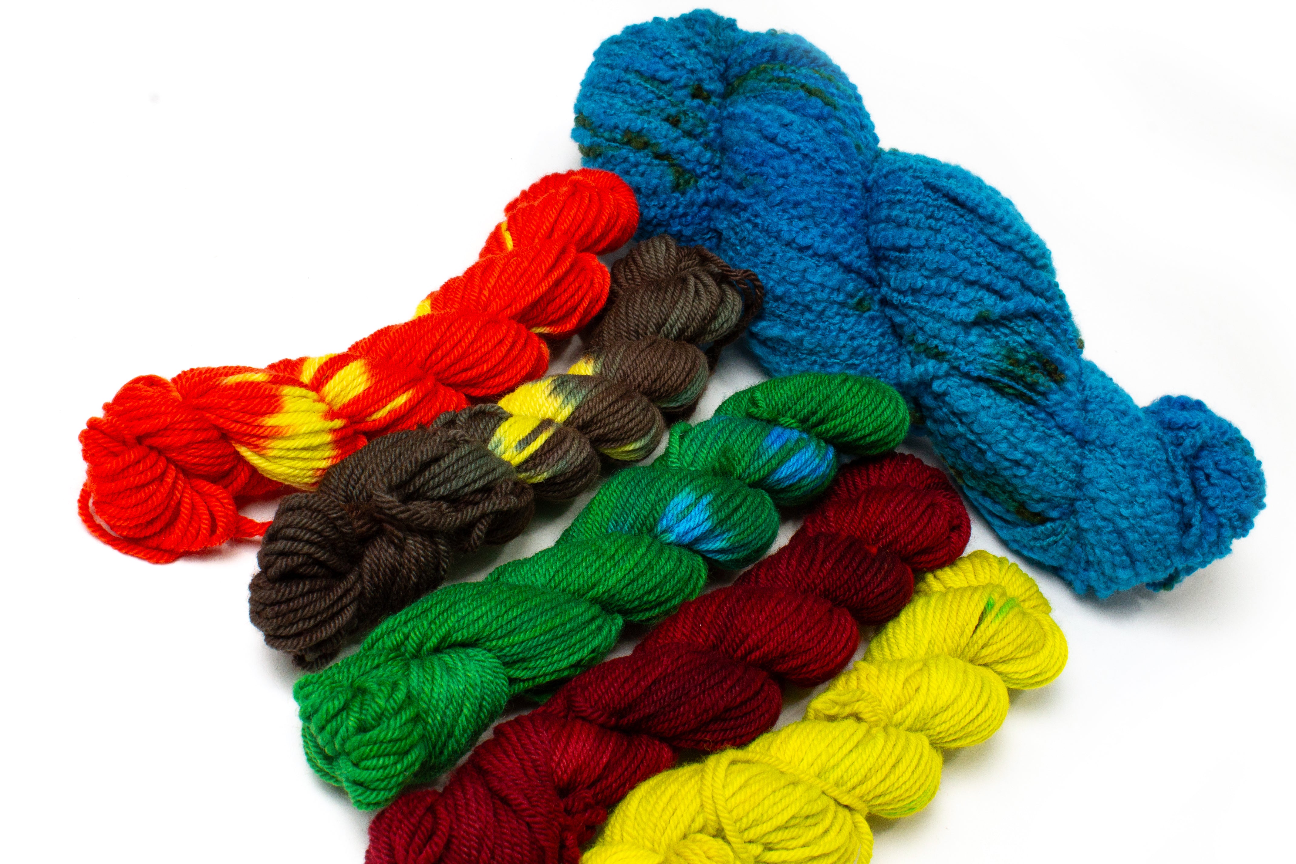 Fiction Fibers DK mini skein - Kelp Futon