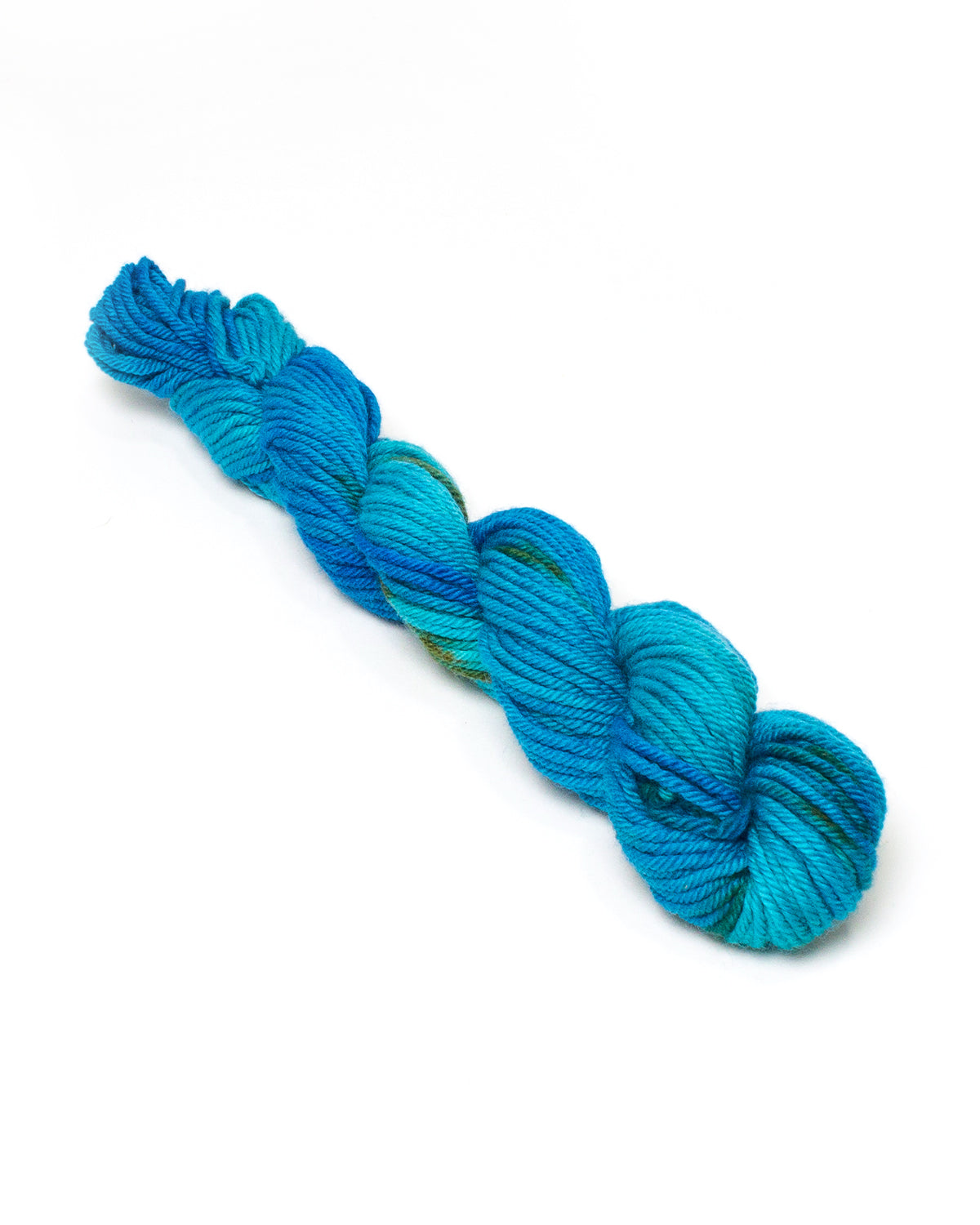 Fiction Fibers DK mini skein - Kelp Futon