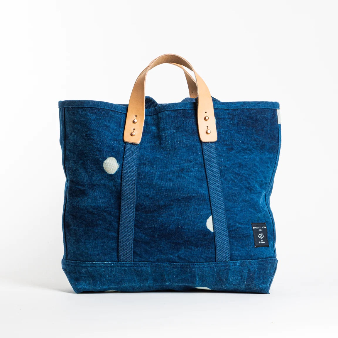 Small East West Tote- Indigo Moon