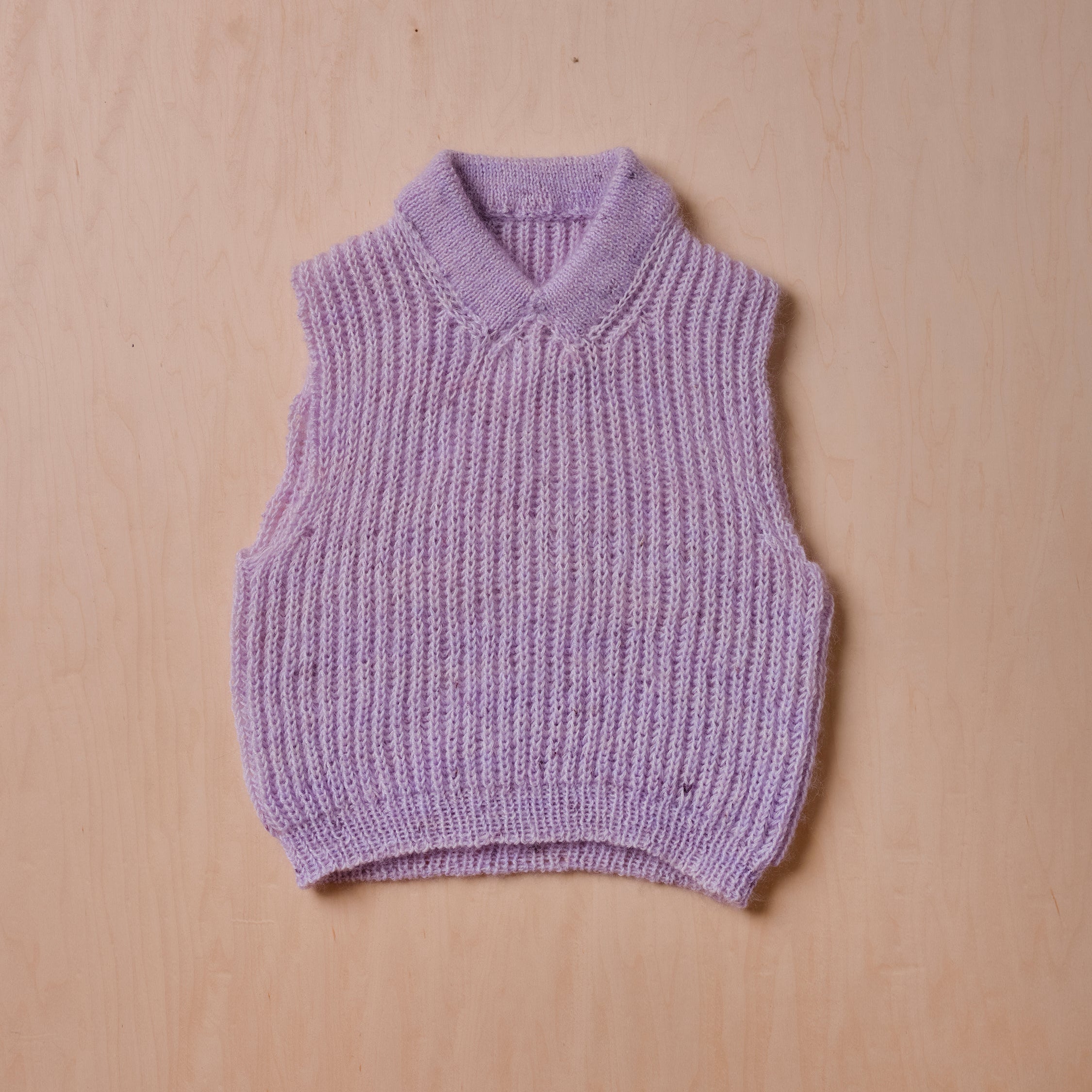 Pointy Collar Vest Pattern