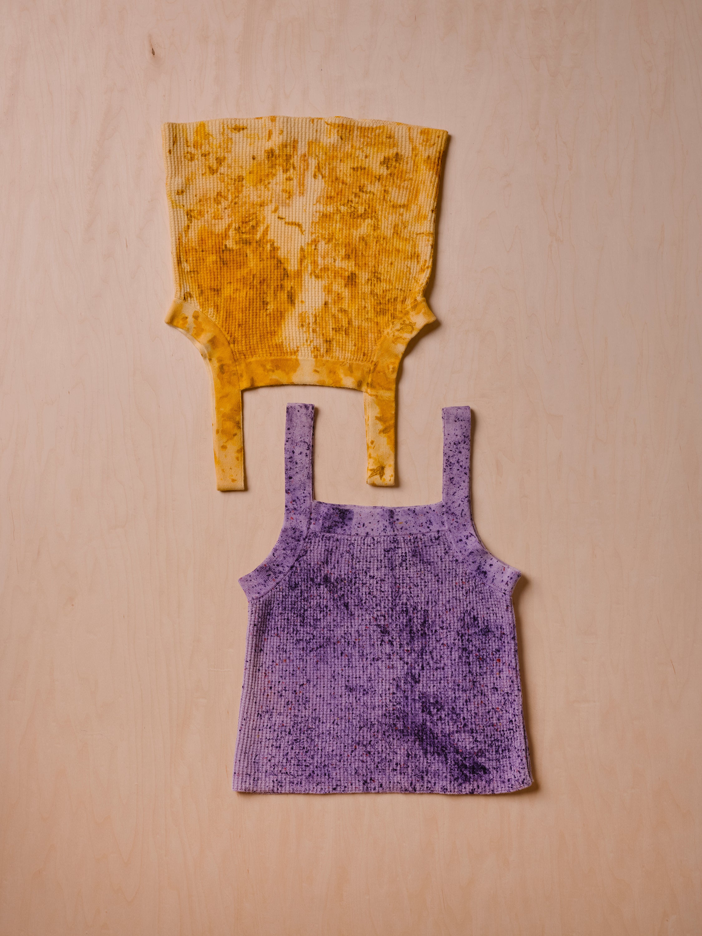 DEGEN x Botanical Colors Block Tank - Logwood + Madder