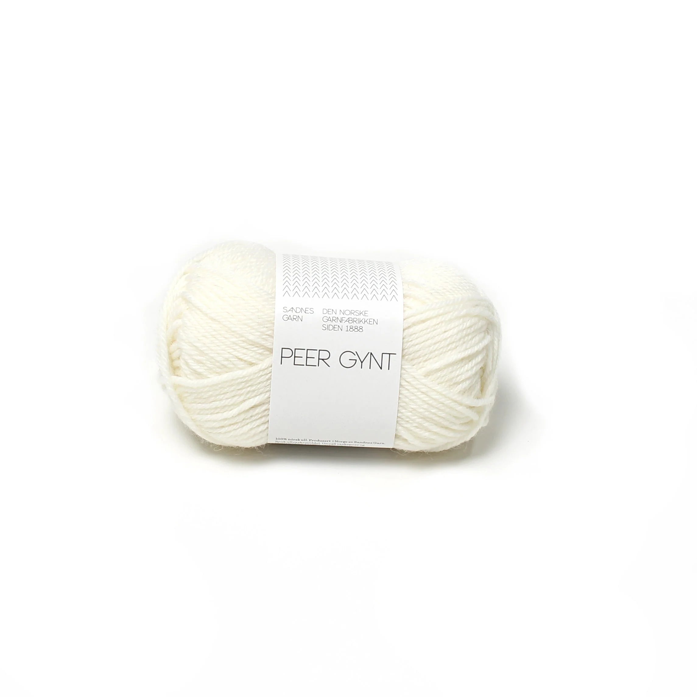 Sandes Garn - Peer Gynt - 1001 Bright White