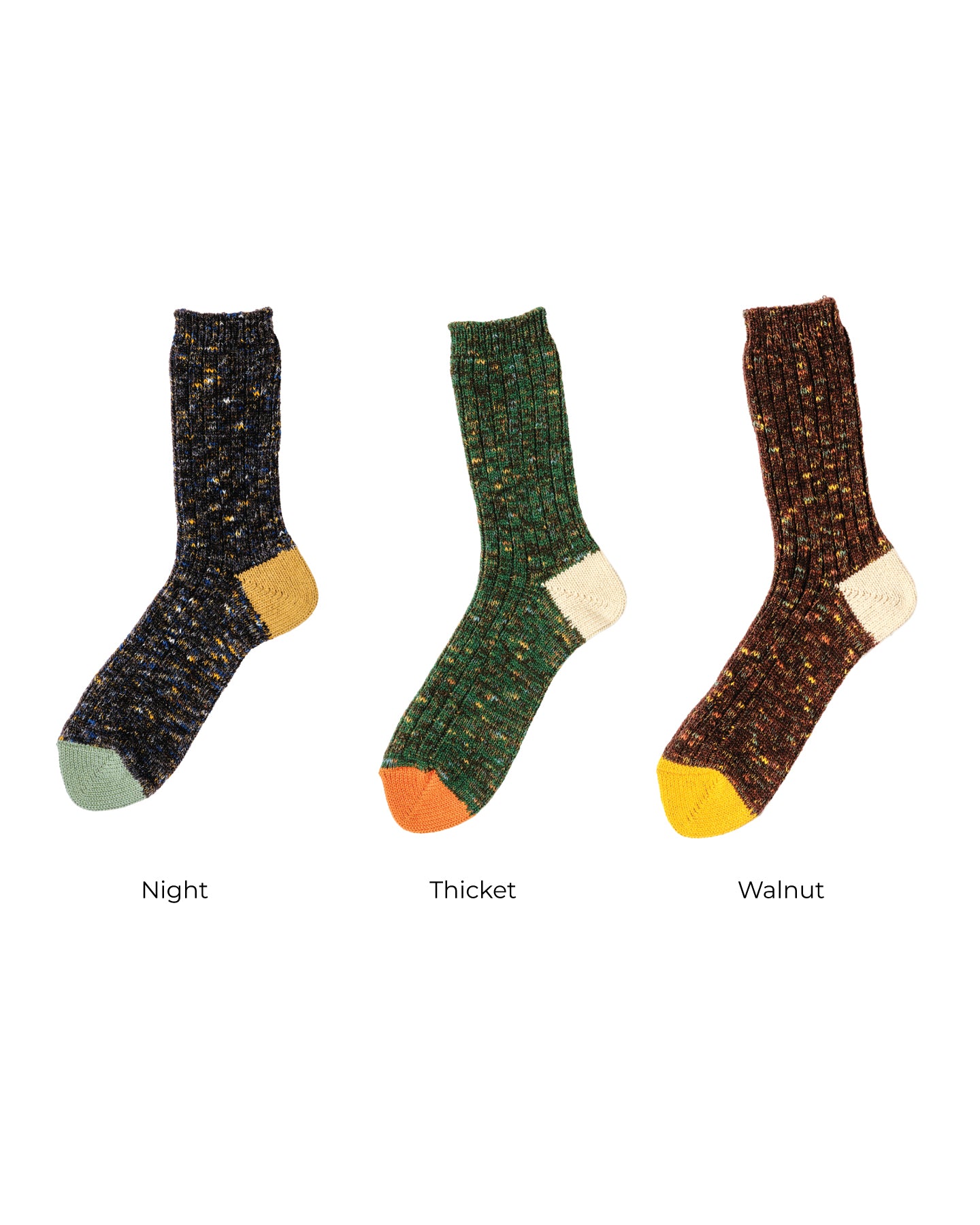 Wool Crew Socks - 3 Pair Pack